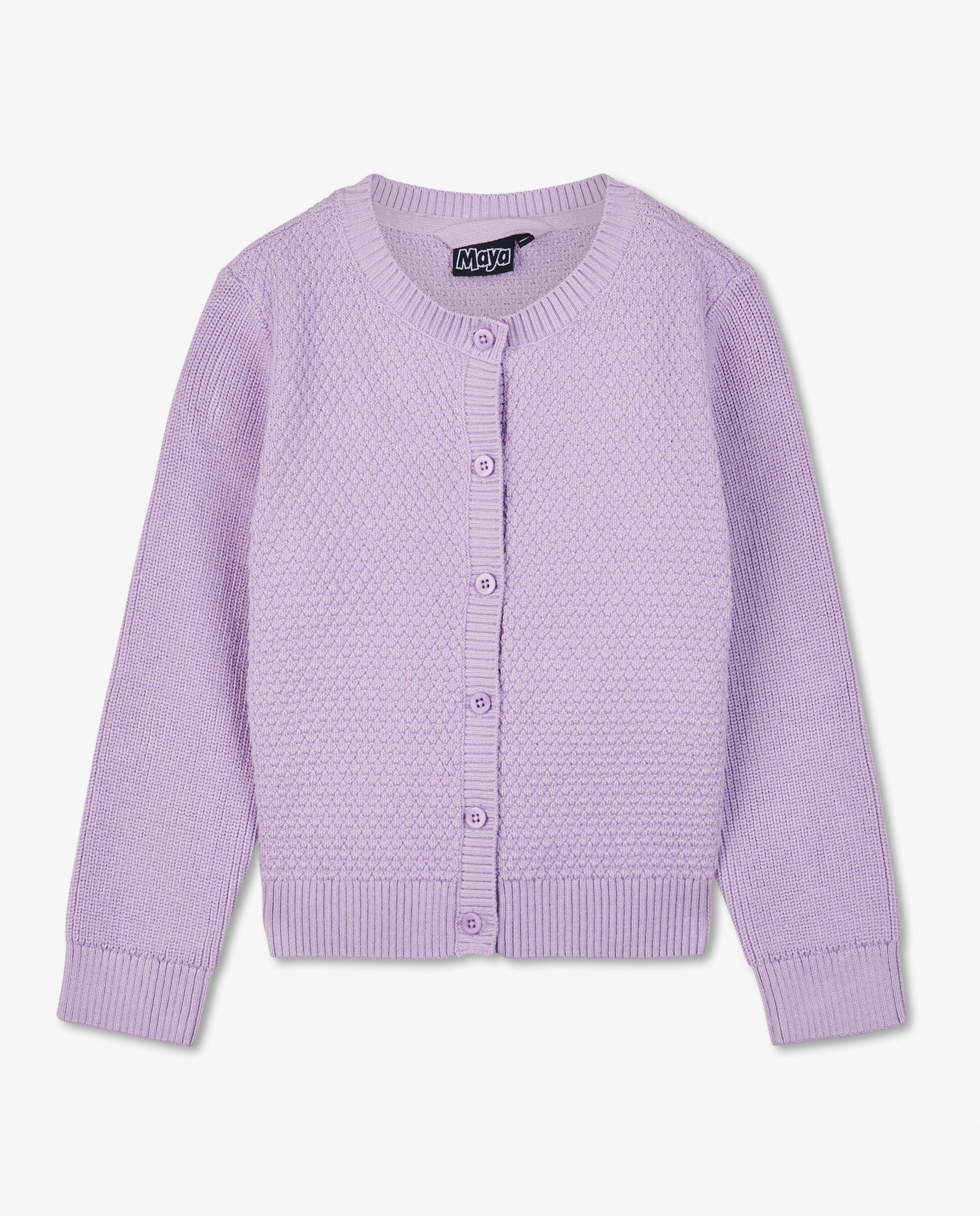 Paarse cardigan Maya - Product Detail - lila - afbeelding nummer 3