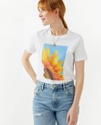 T-shirts - Wit T-shirt met fotoprint