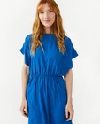 Kleedjes - Blauwe jurk met print OVS
