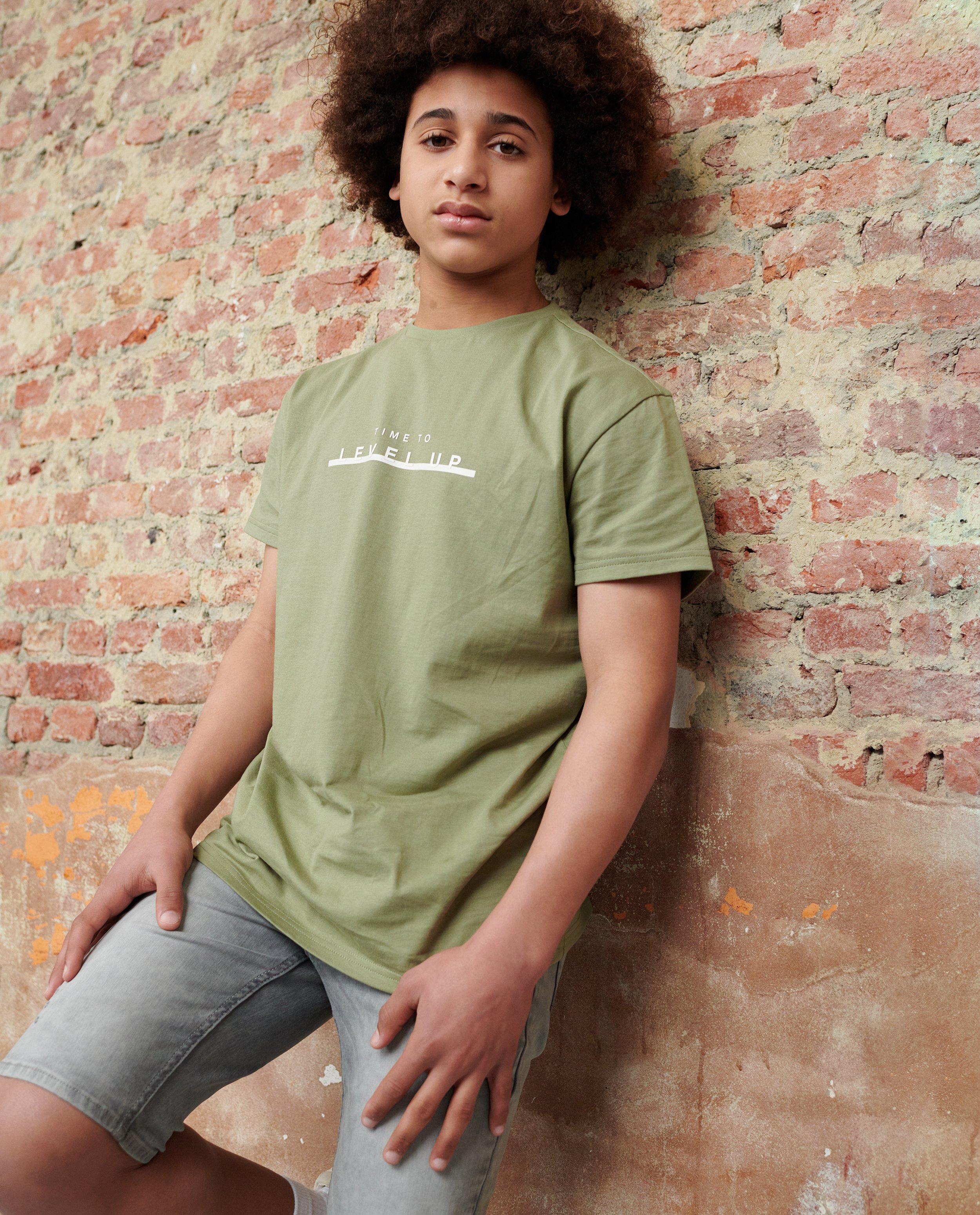 T-shirts - T-shirt en coton bio à inscription