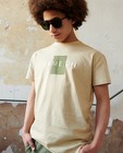 T-shirts - Beige T-shirt van biokatoen