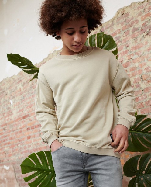 Sweaters - Beige sweater