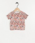 T-shirt rose fleuri - null - Cuddles and Smiles