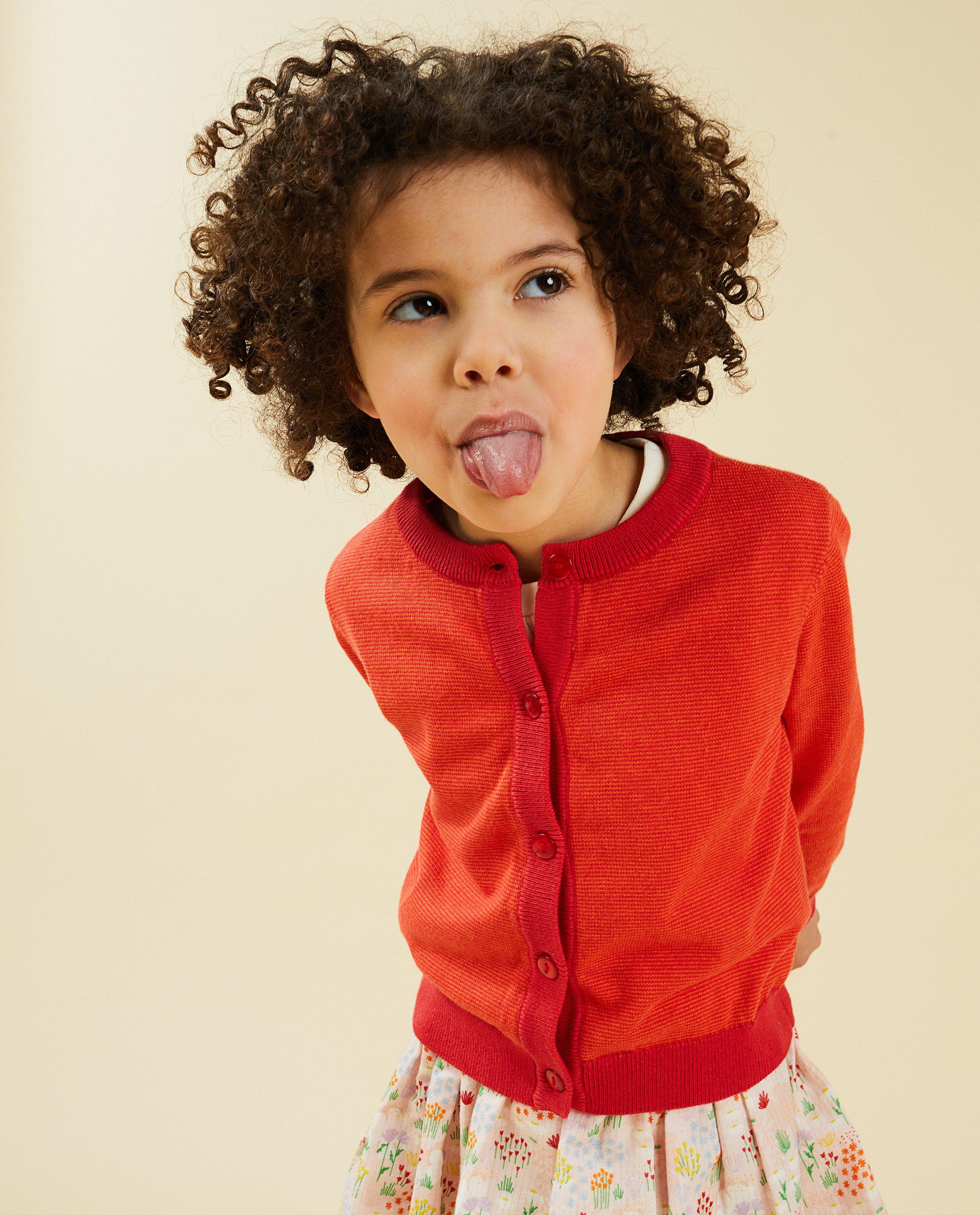 Cardigan rouge fred + ginger - D&eacute;tails du produit - rouge fonc&eacute; - image num&eacute;ro 2