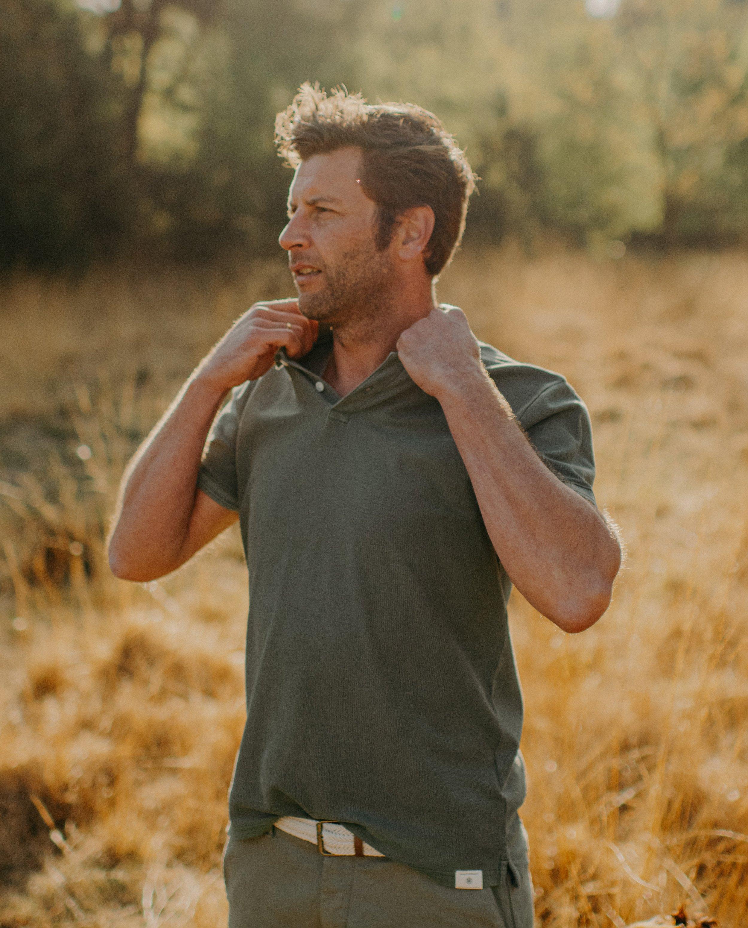 Groene polo - null - Quarterback