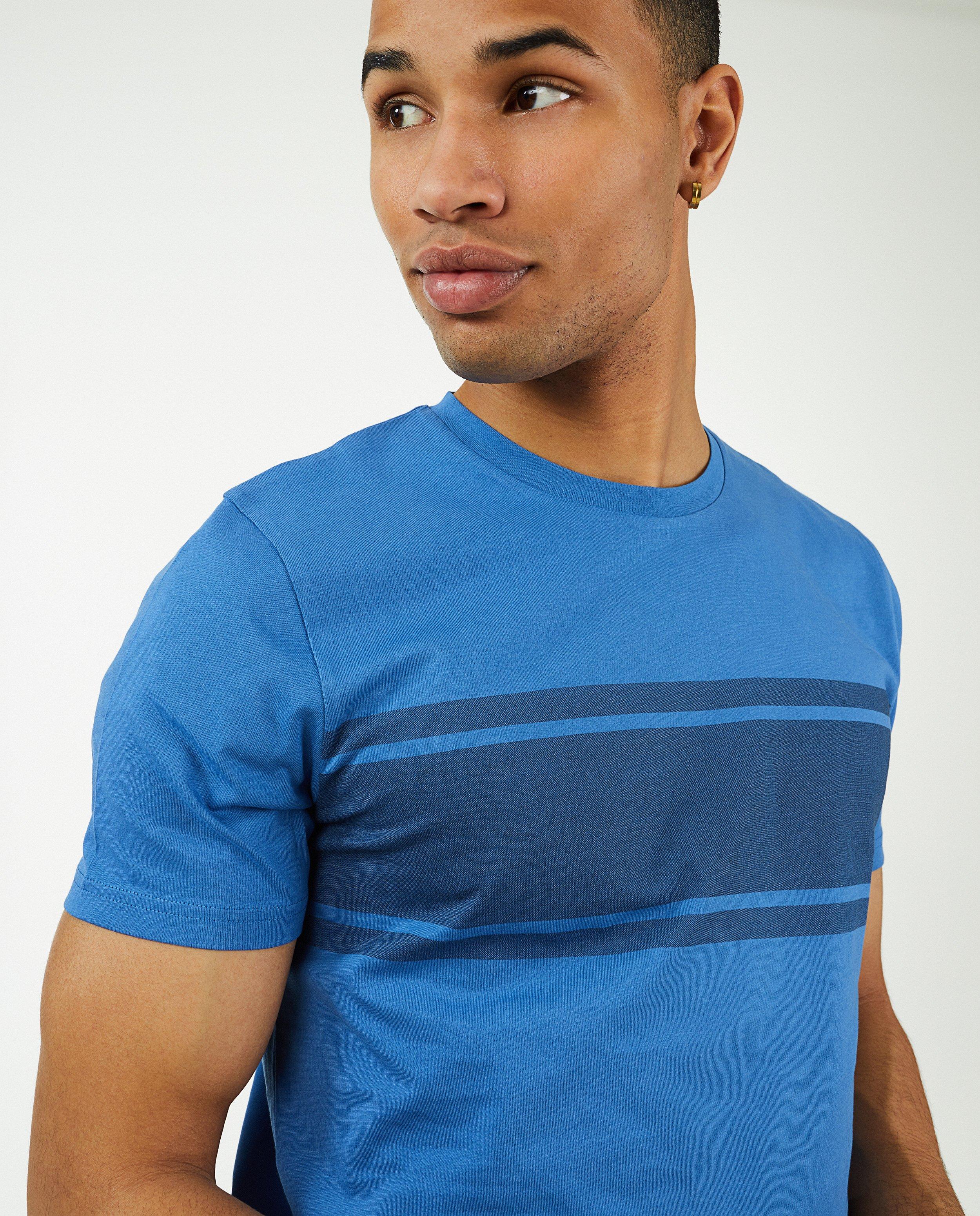 T-shirts - Grijs T-shirt met strepen
