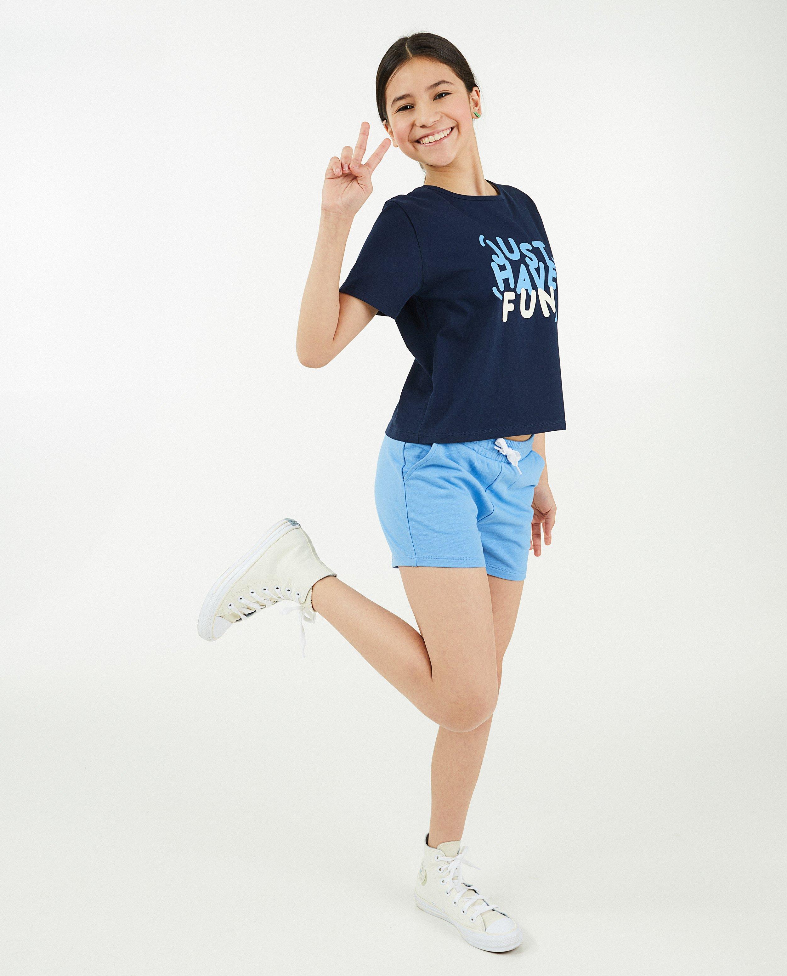 Blauwe short BESTies - null - Besties