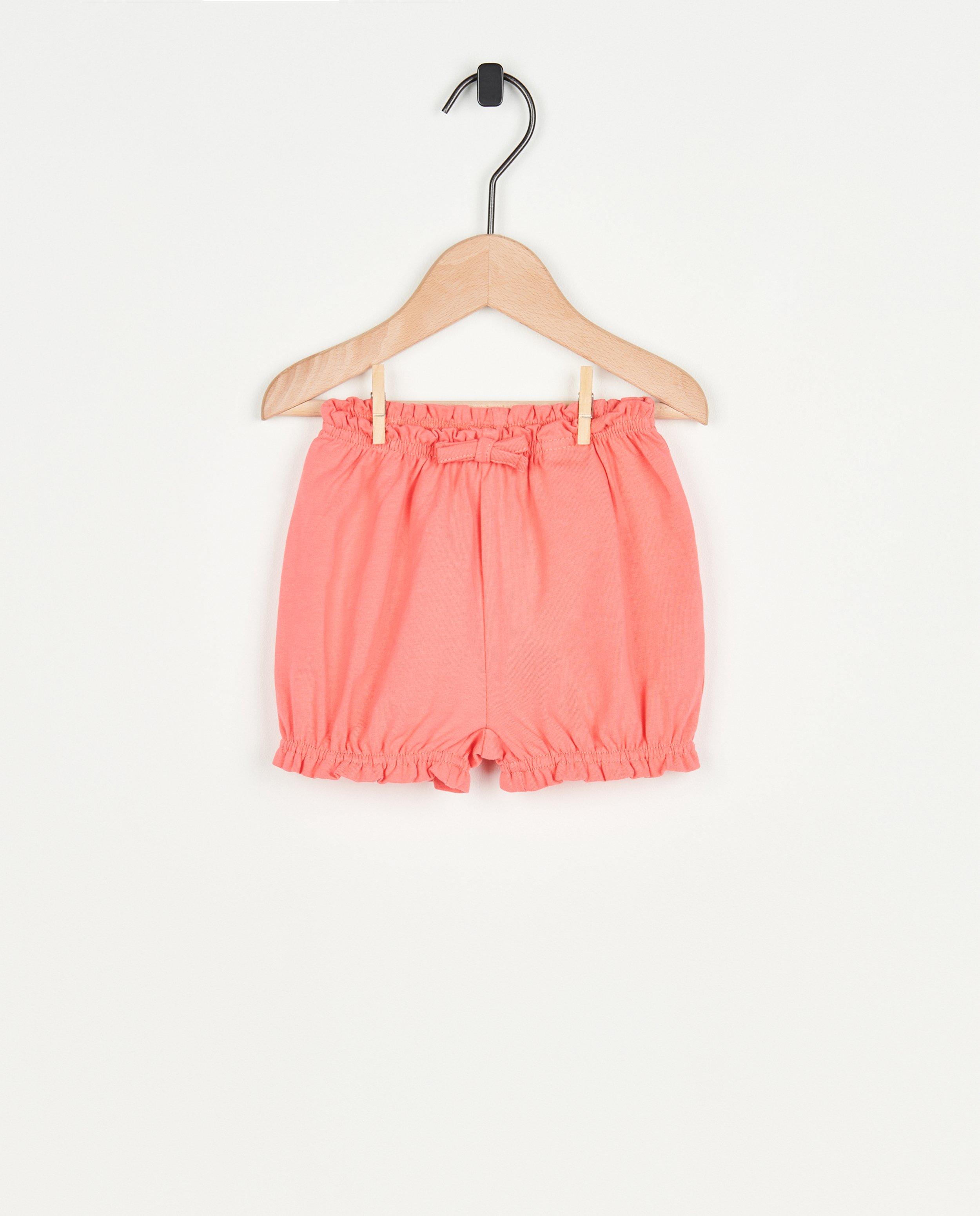 Short jaune avec un petit nœud - null - Besties
