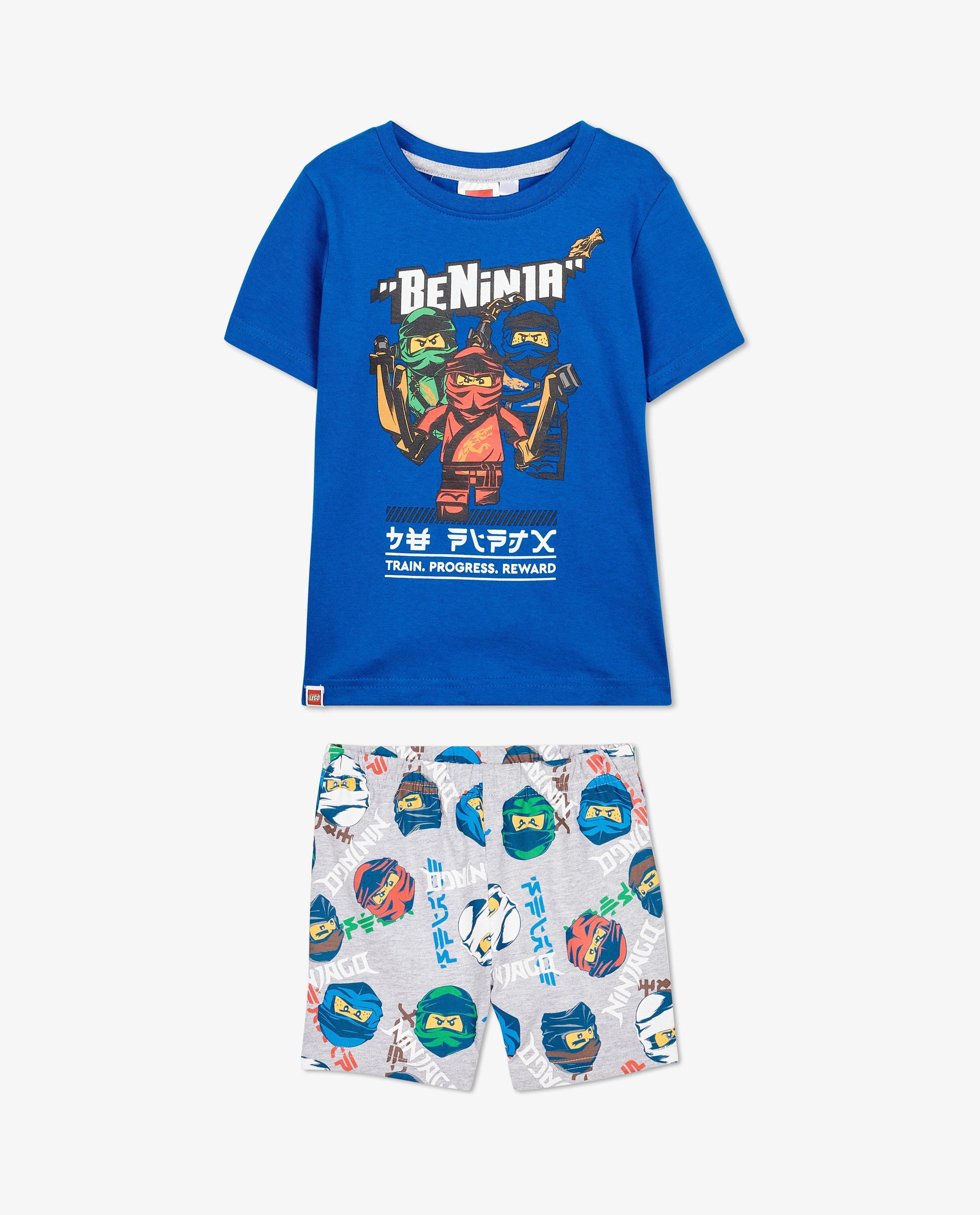 Blauwe pyjama met print Lego - null - Lego
