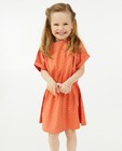 Kleedjes - Oranje jurkje met strik BESTies