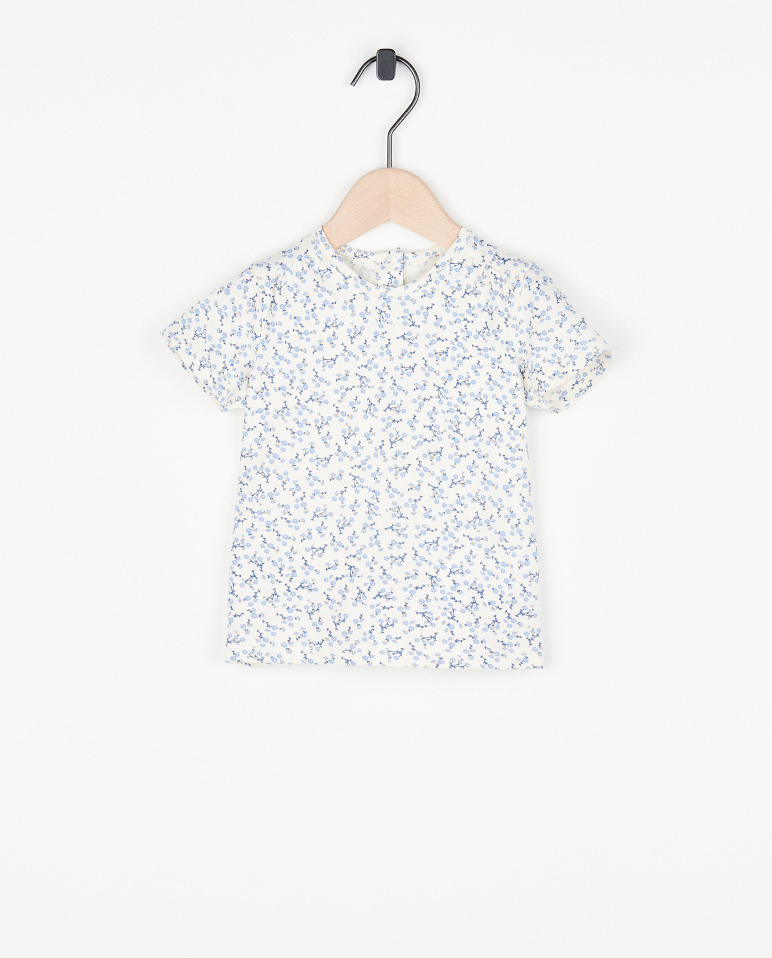 T-shirt rose à imprimé fleuri - null - Besties