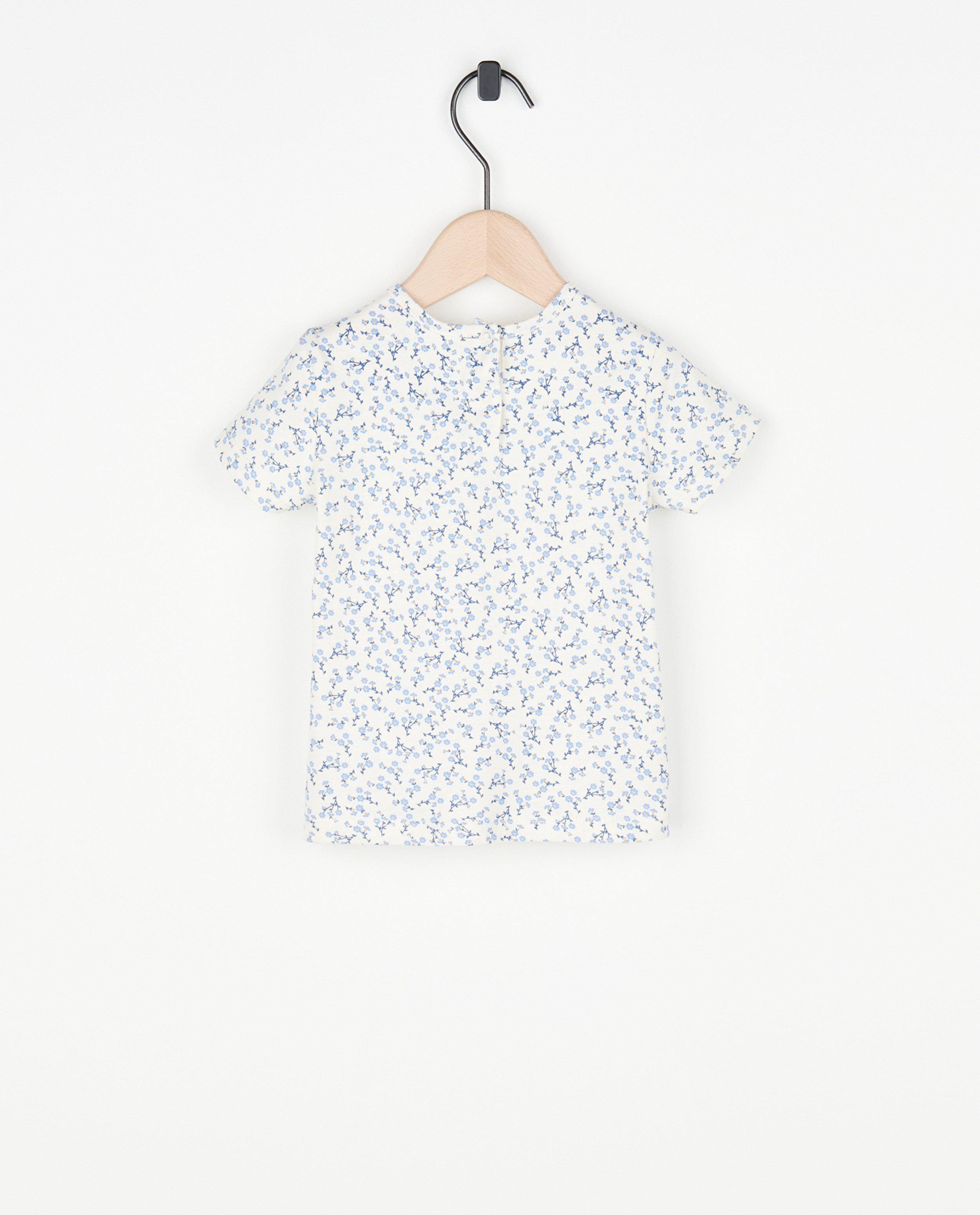 T-shirts - T-shirt rose à imprimé fleuri