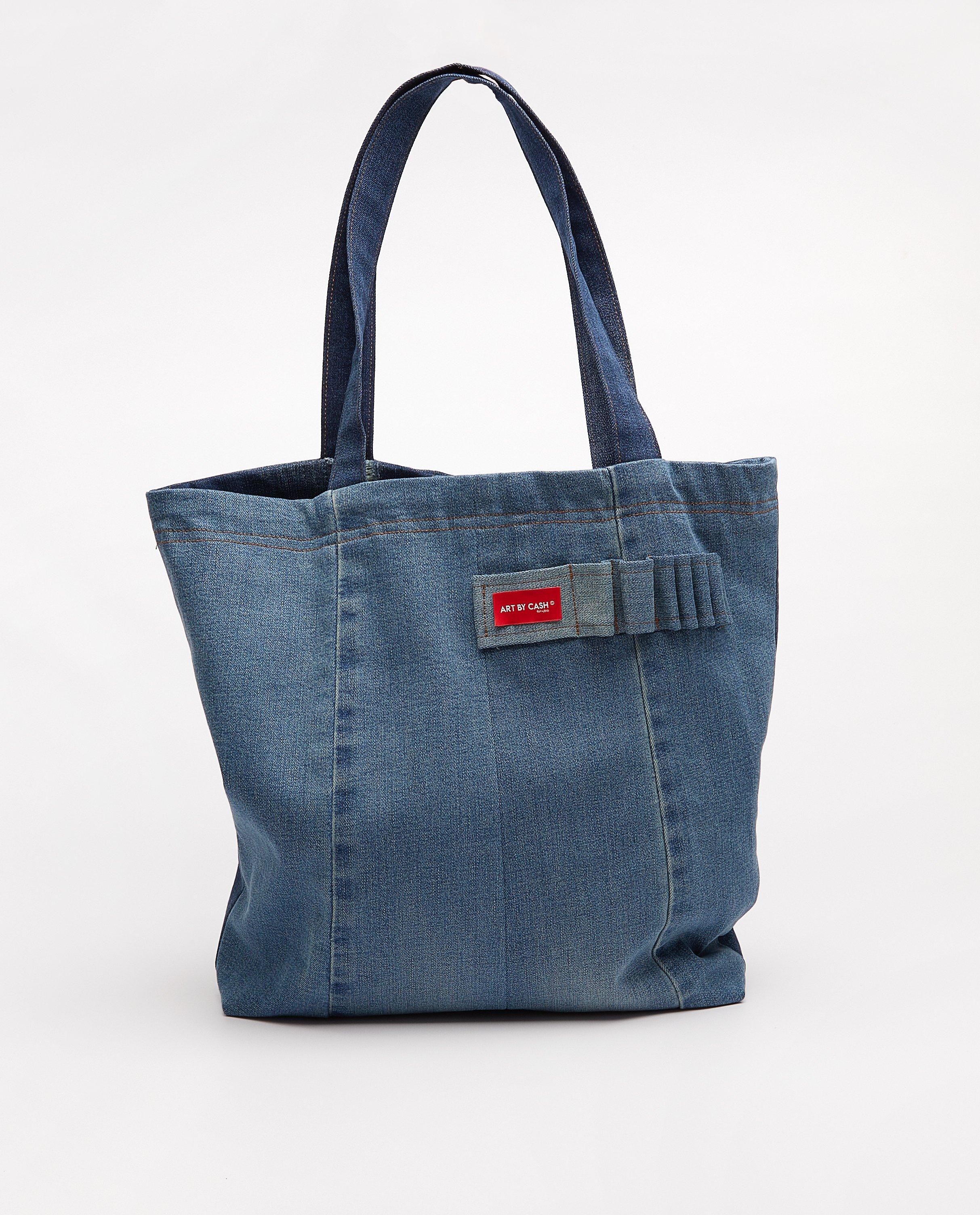 Sacs - Totebag réversible upcycled Art BY CASH