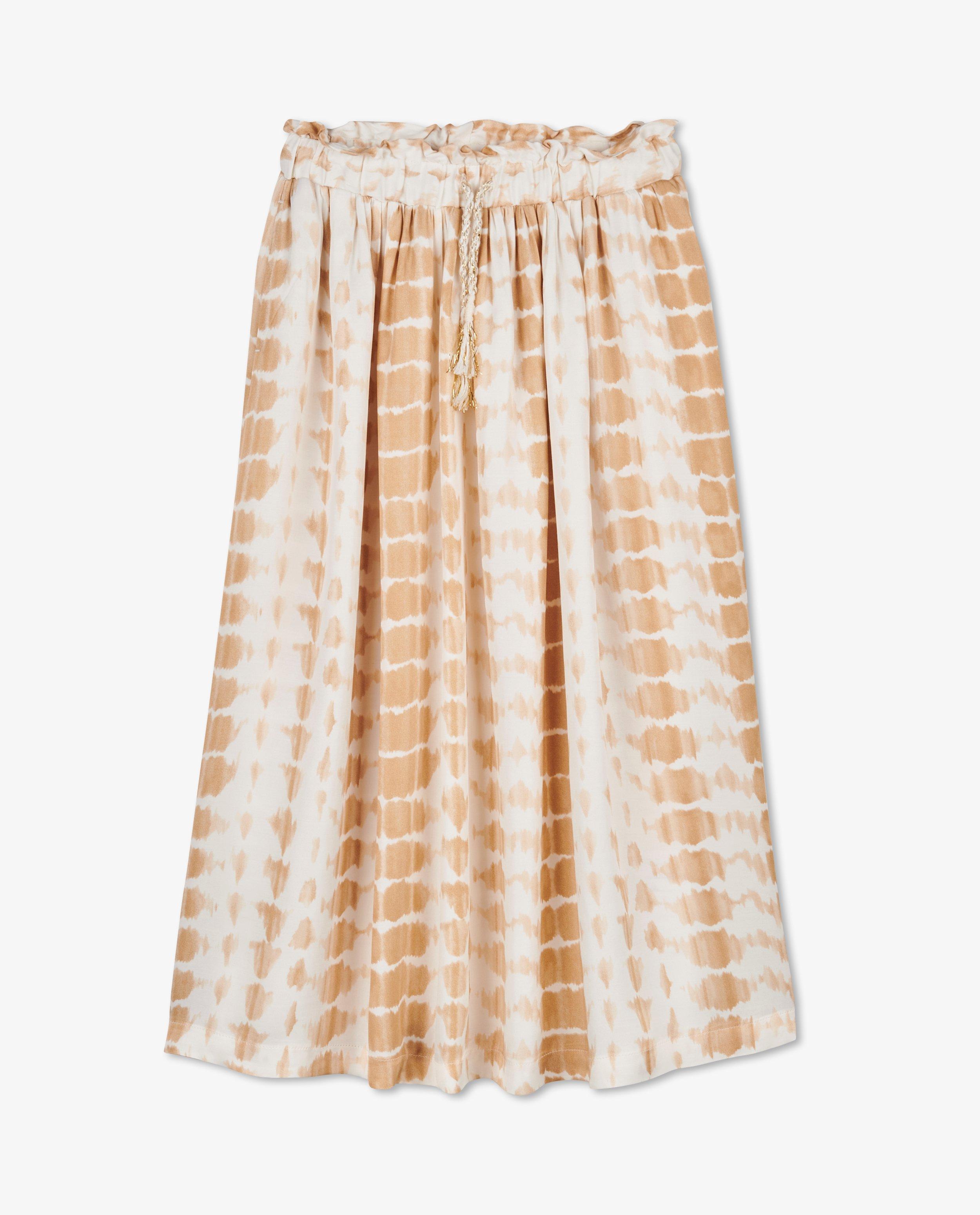 Jupe beige à imprimé - null - Milla Star