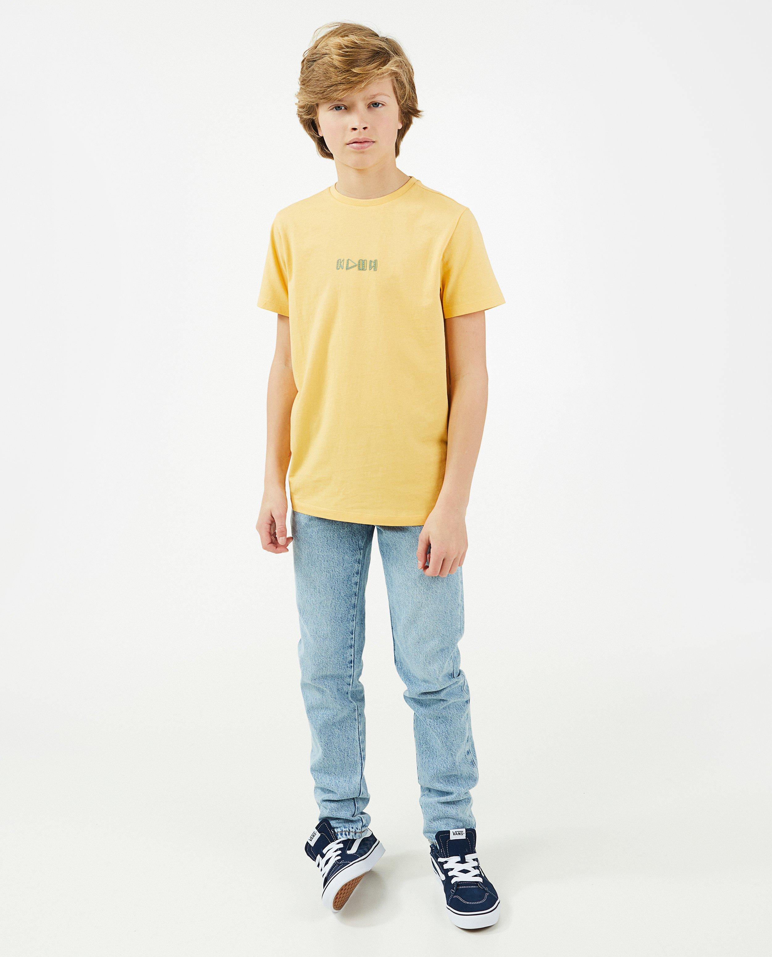 Geel T-shirt Dylan Haegens - null - Dylan Haegens