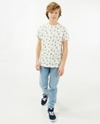 Wit T-shirt met print Dylan Haegens - null - Dylan Haegens