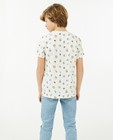T-shirts - Wit T-shirt met print Dylan Haegens
