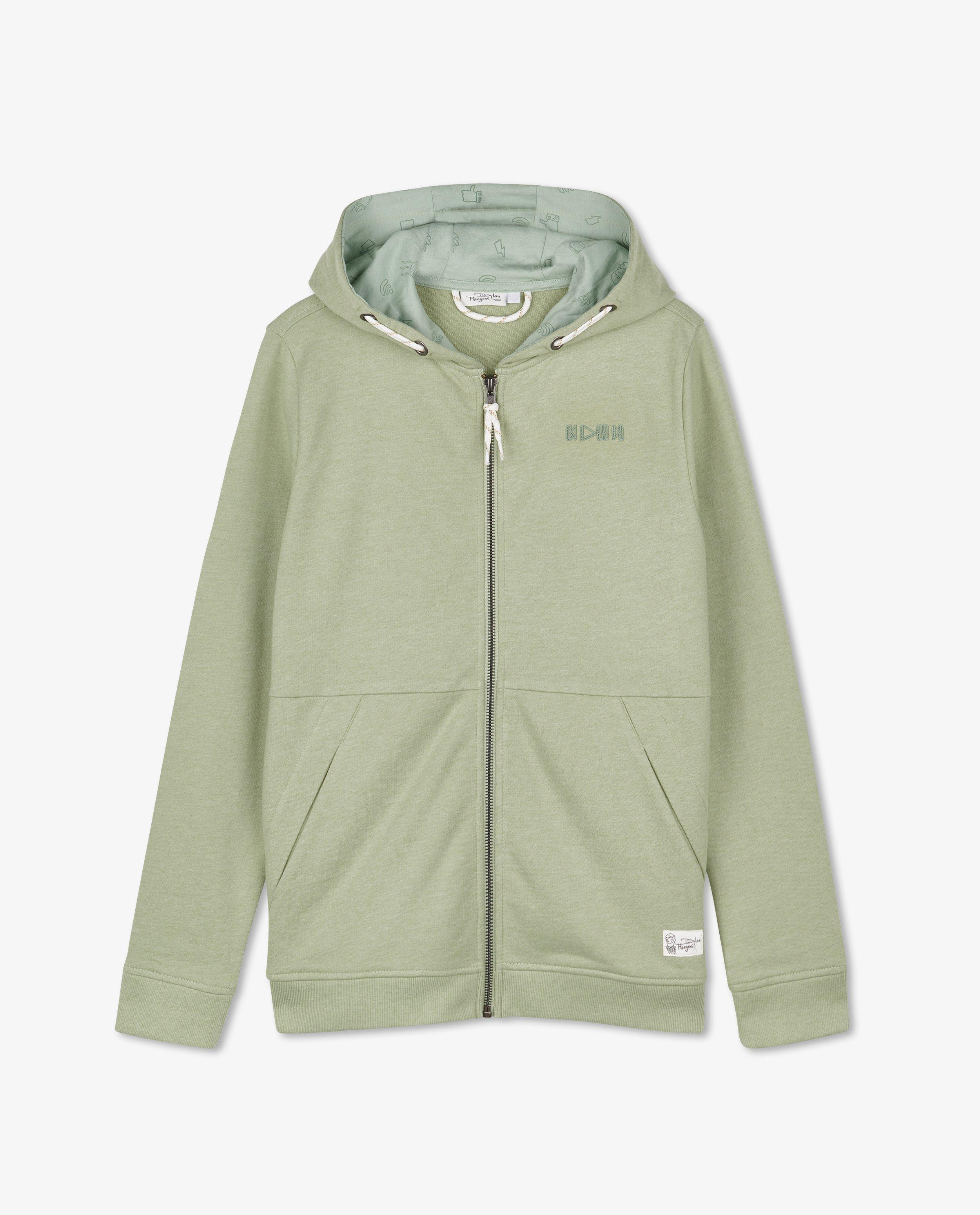 Cardigans - Gilet molletonné vert Dylan Haegens