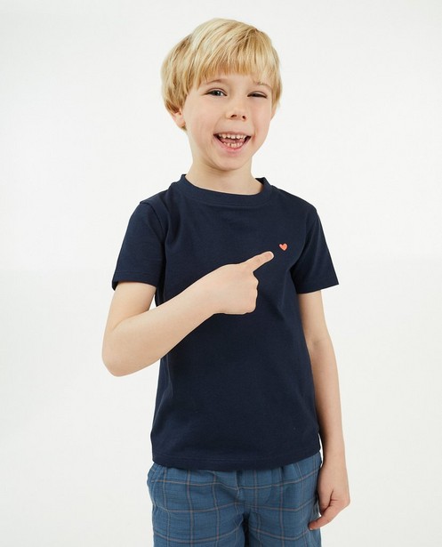 T-shirts - T-shirt bleu foncé, 2-7 ans