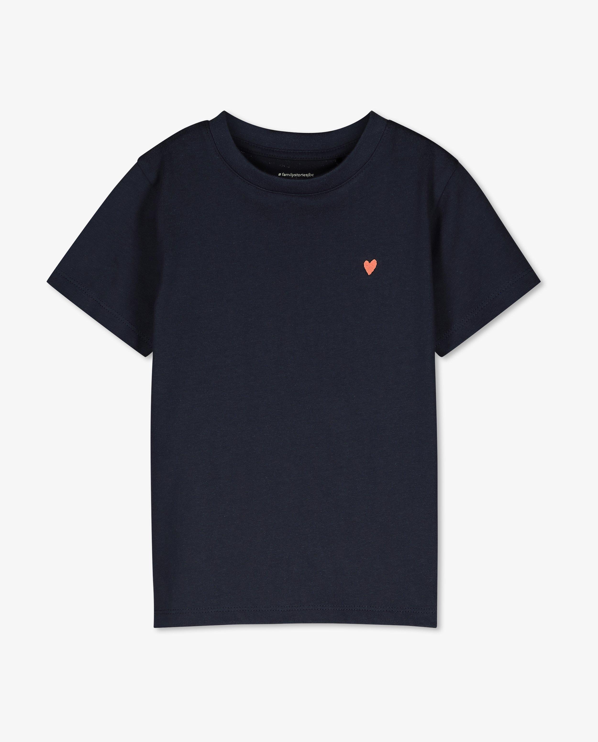 T-shirts - Donkerblauw T-shirt, 2-7 jaar