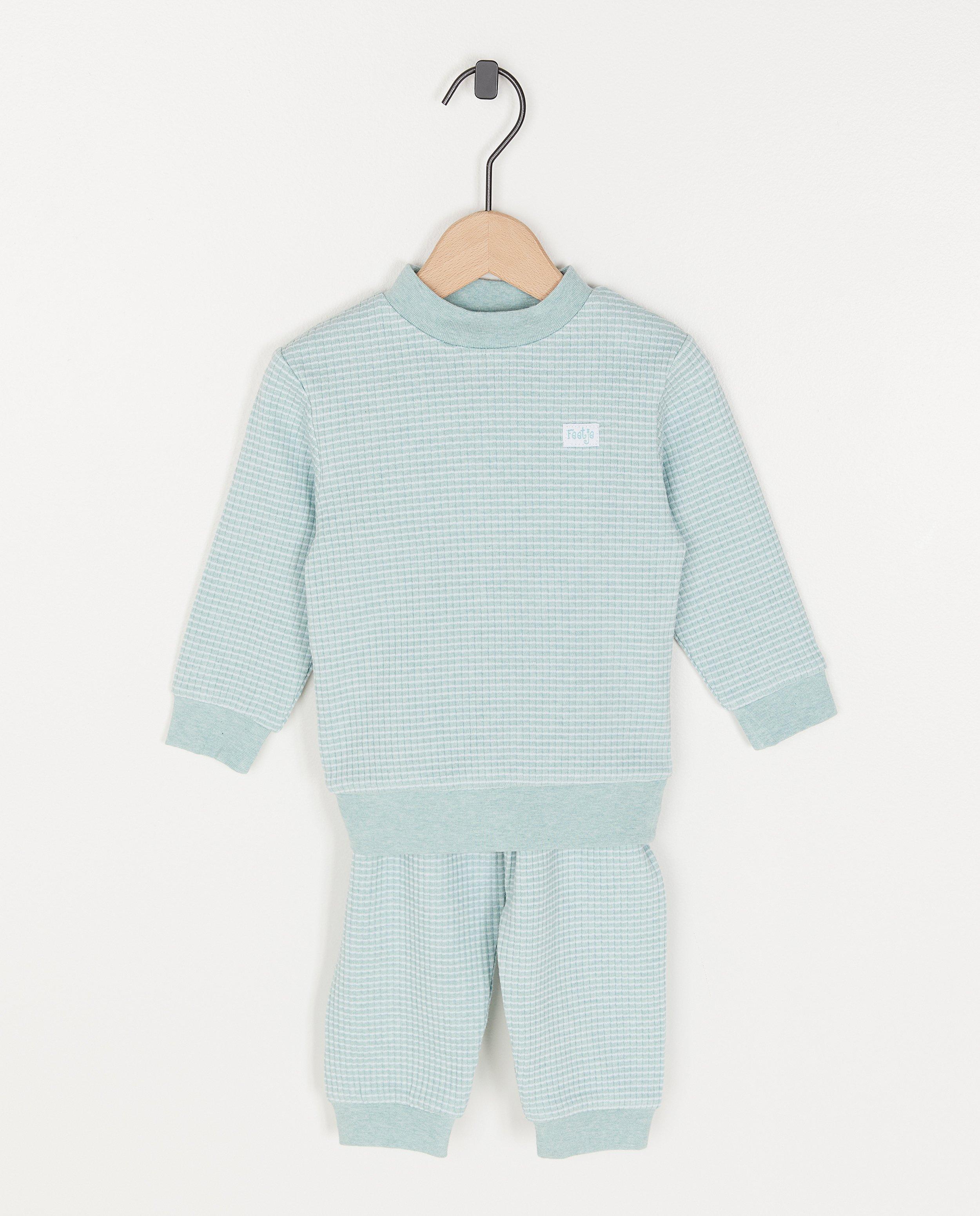 Groene pyjama met strepen Feetje - Product Detail - khaki - afbeelding nummer 1
