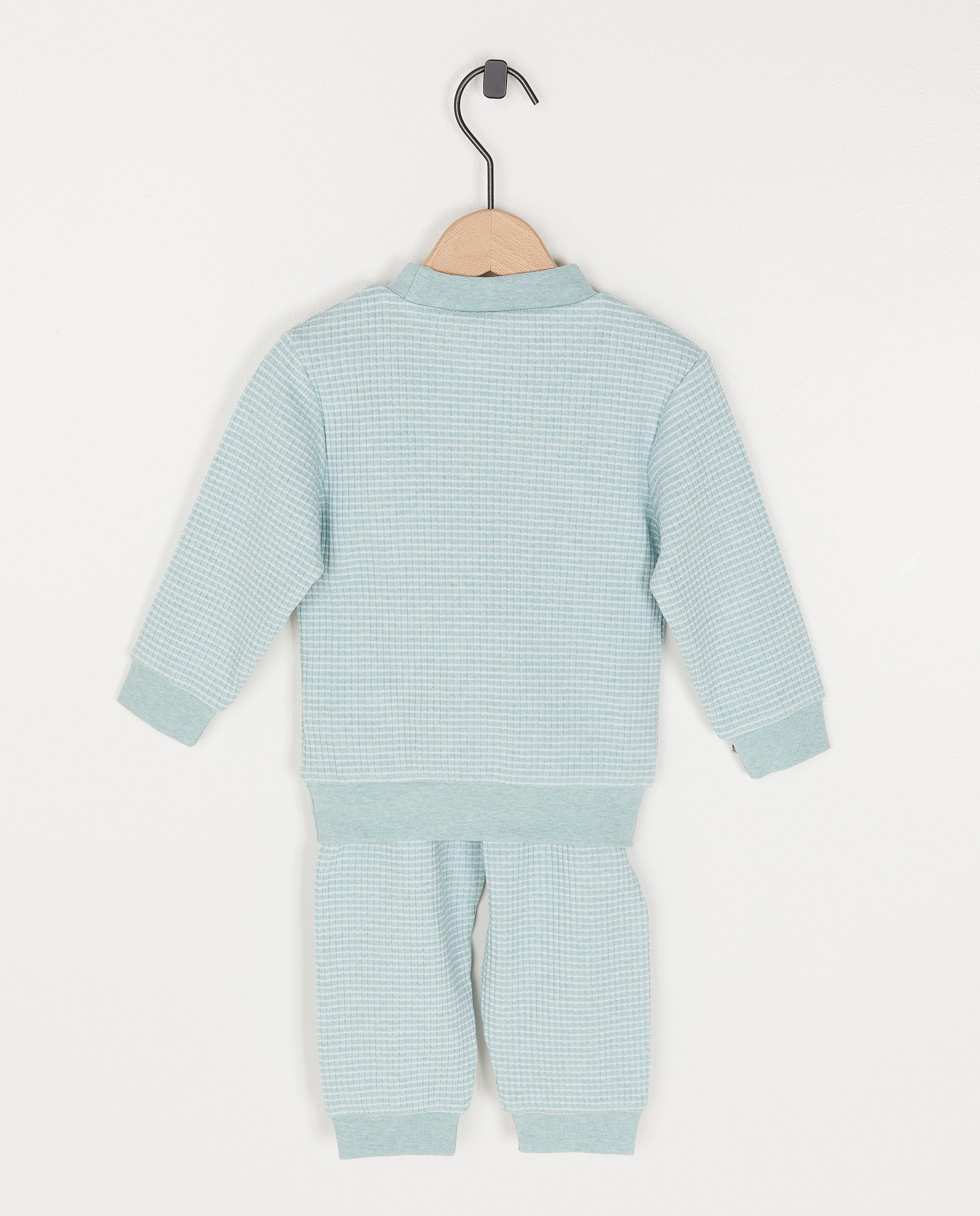 Groene pyjama met strepen Feetje - Product Detail - khaki - afbeelding nummer 2