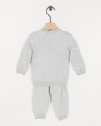 Nachtkleding - Grijze pyjama met strepen Feetje