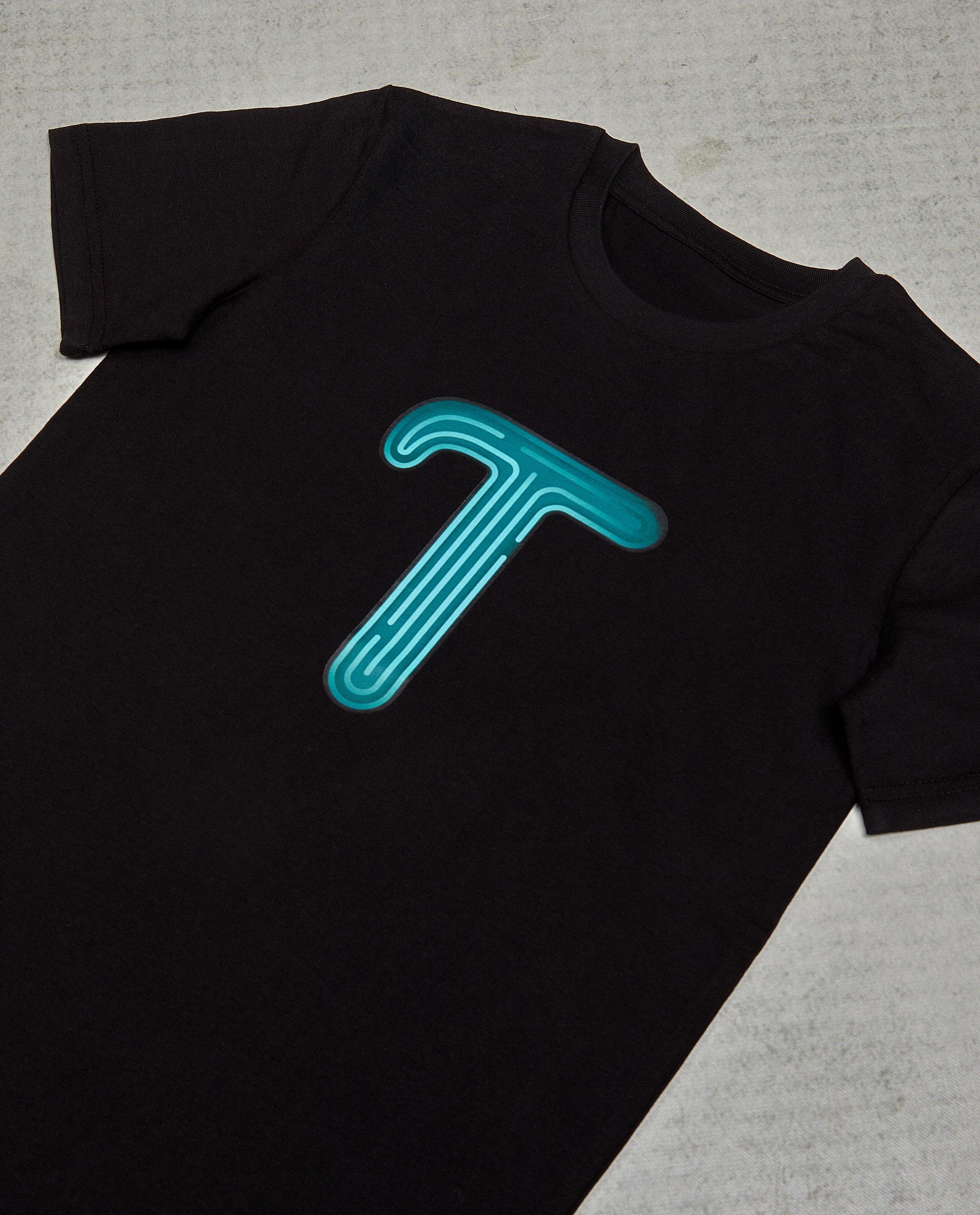 T-shirts - T-shirt noir unisexe pour enfants De Mol, Studio Unique
