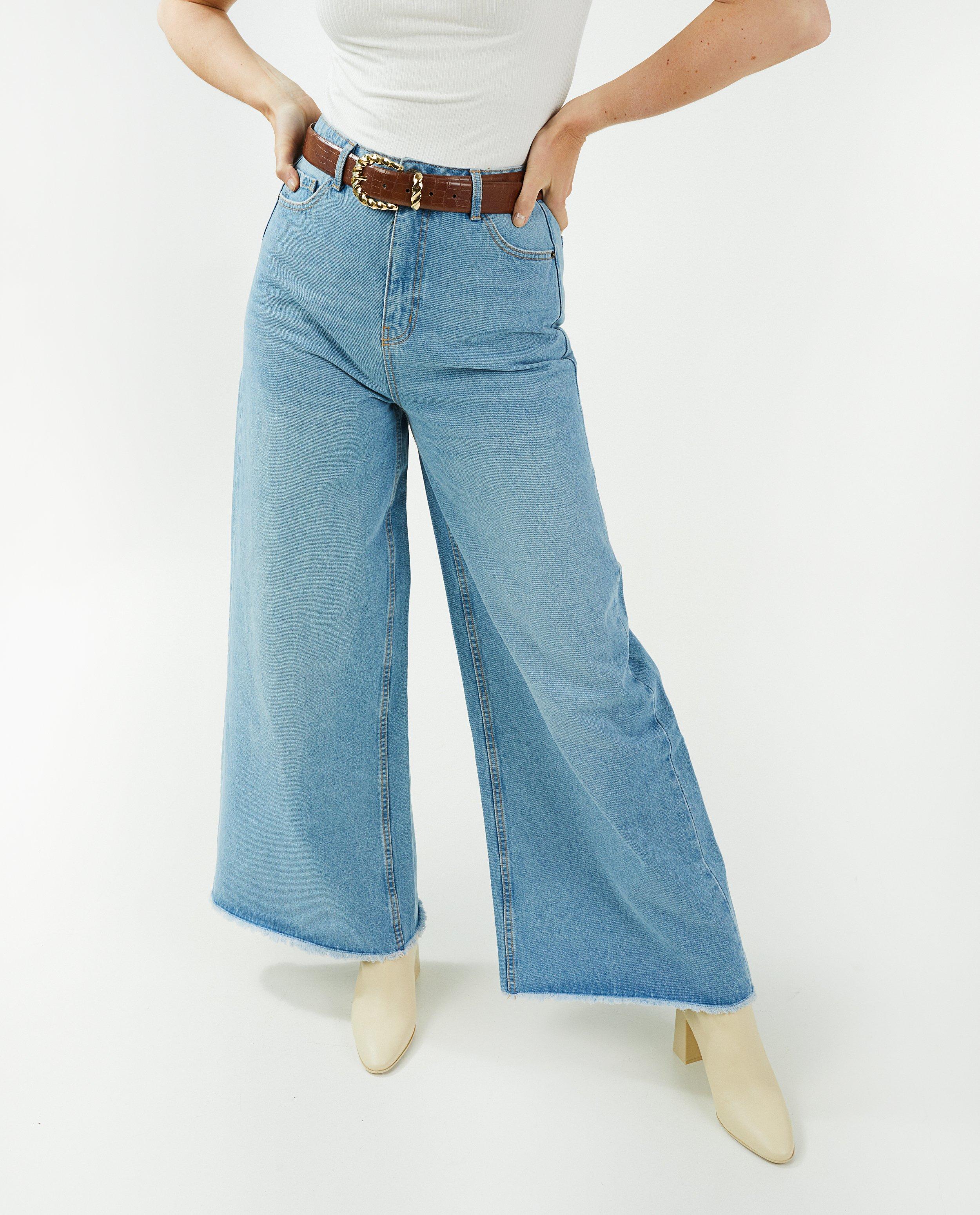 Jeans - Jeans flared à taille haute