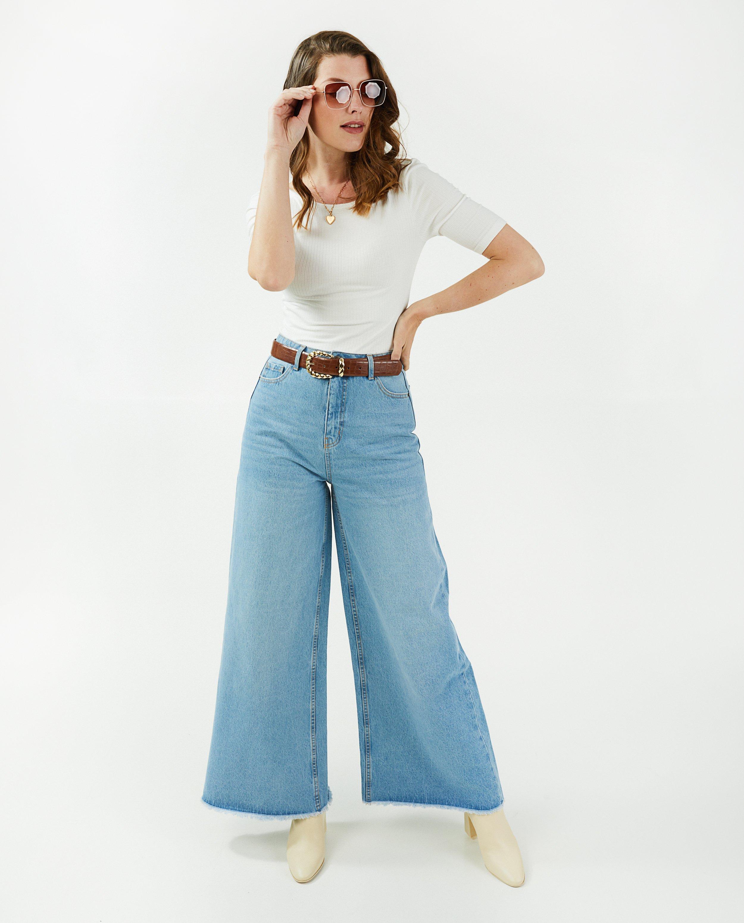 Jeans - Jeans flared à taille haute