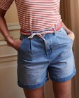 Short en jeans coupe slouchy - null - Dina Tersago