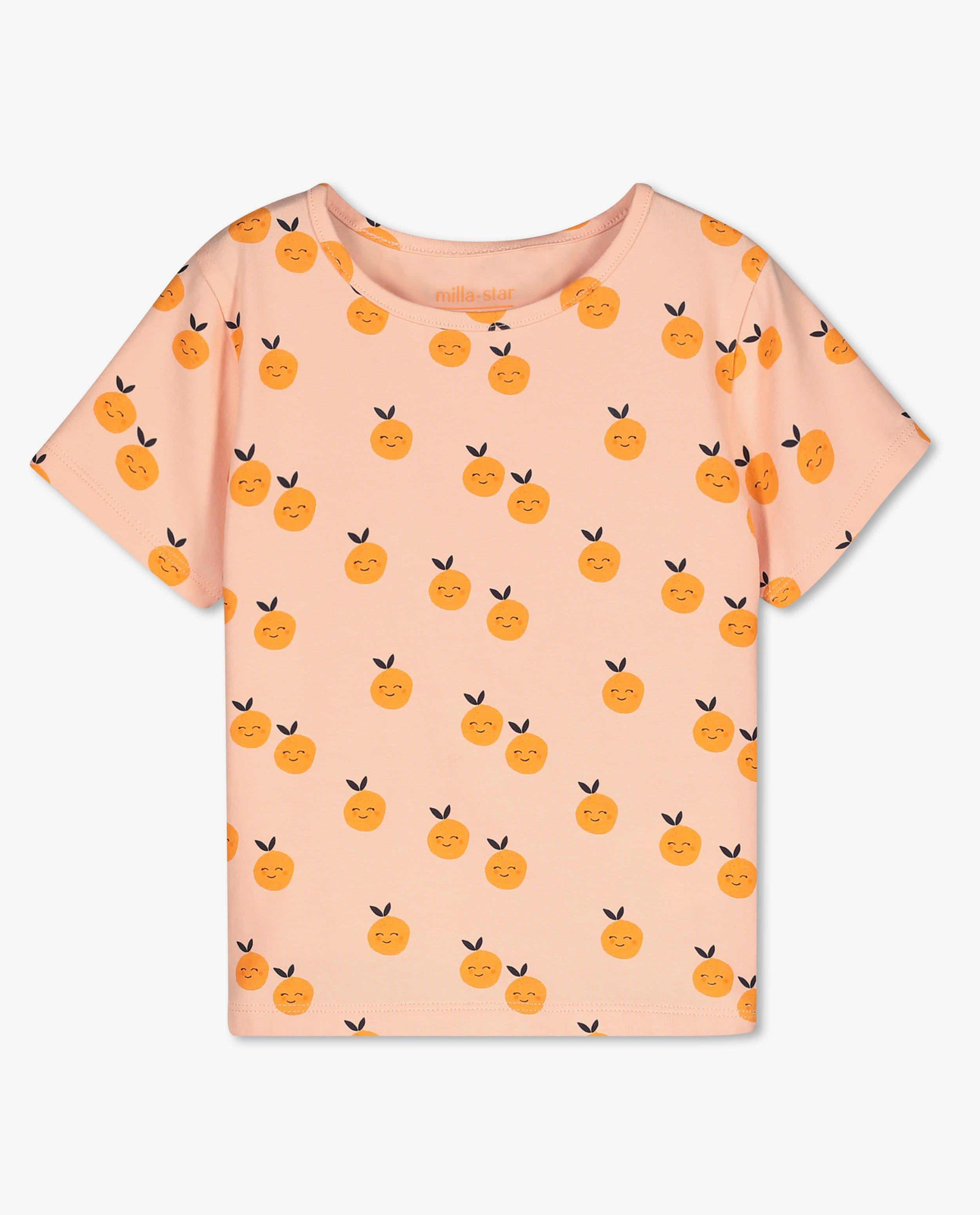 T-shirts - Biokatoenen T-shirtje met print