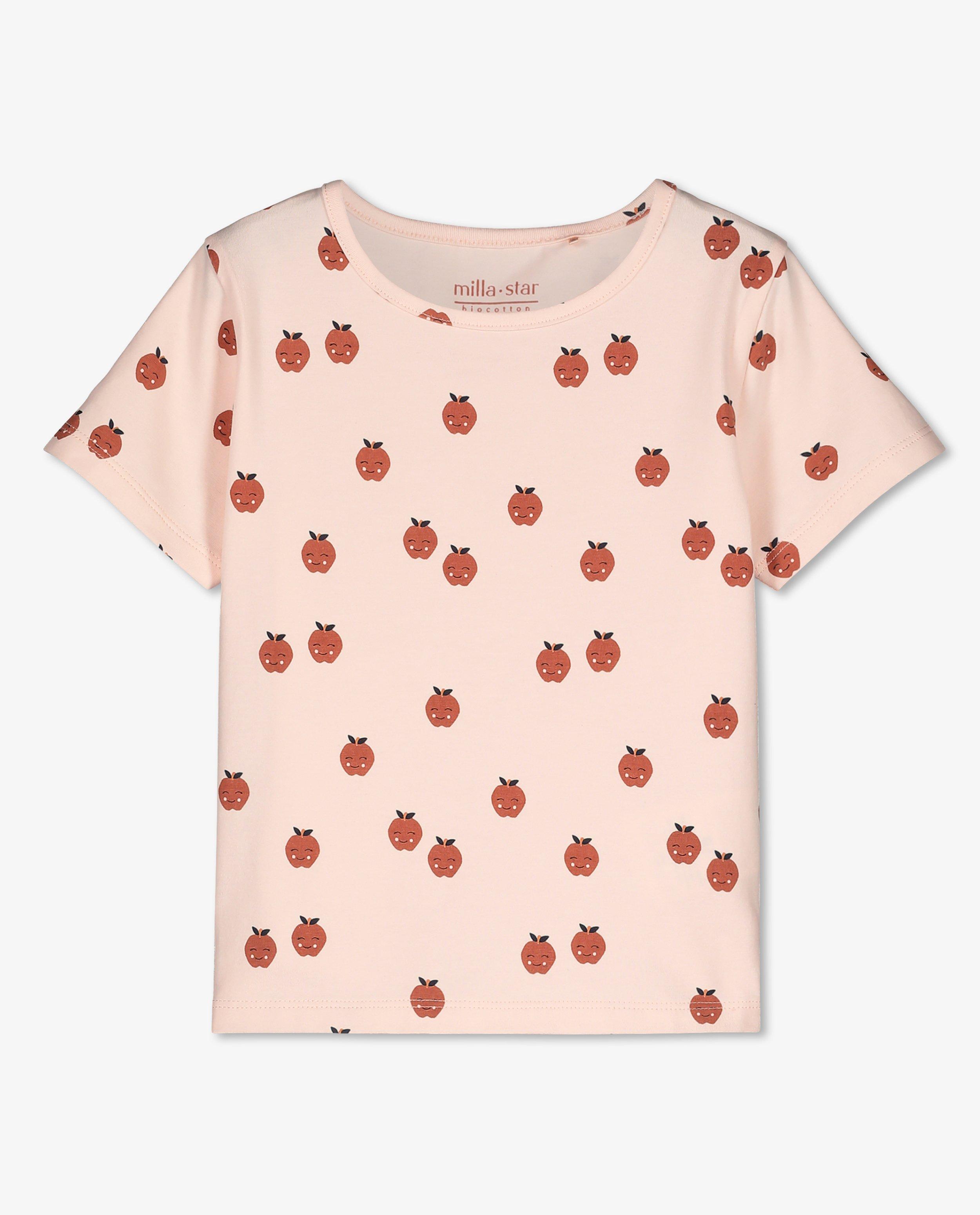 T-shirts - Biokatoenen T-shirtje met print