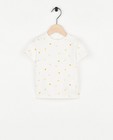 T-shirt blanc à imprimé arc-en-ciel - null - Cuddles and Smiles