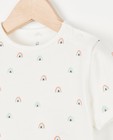 T-shirts - Wit T-shirt met fruitprint
