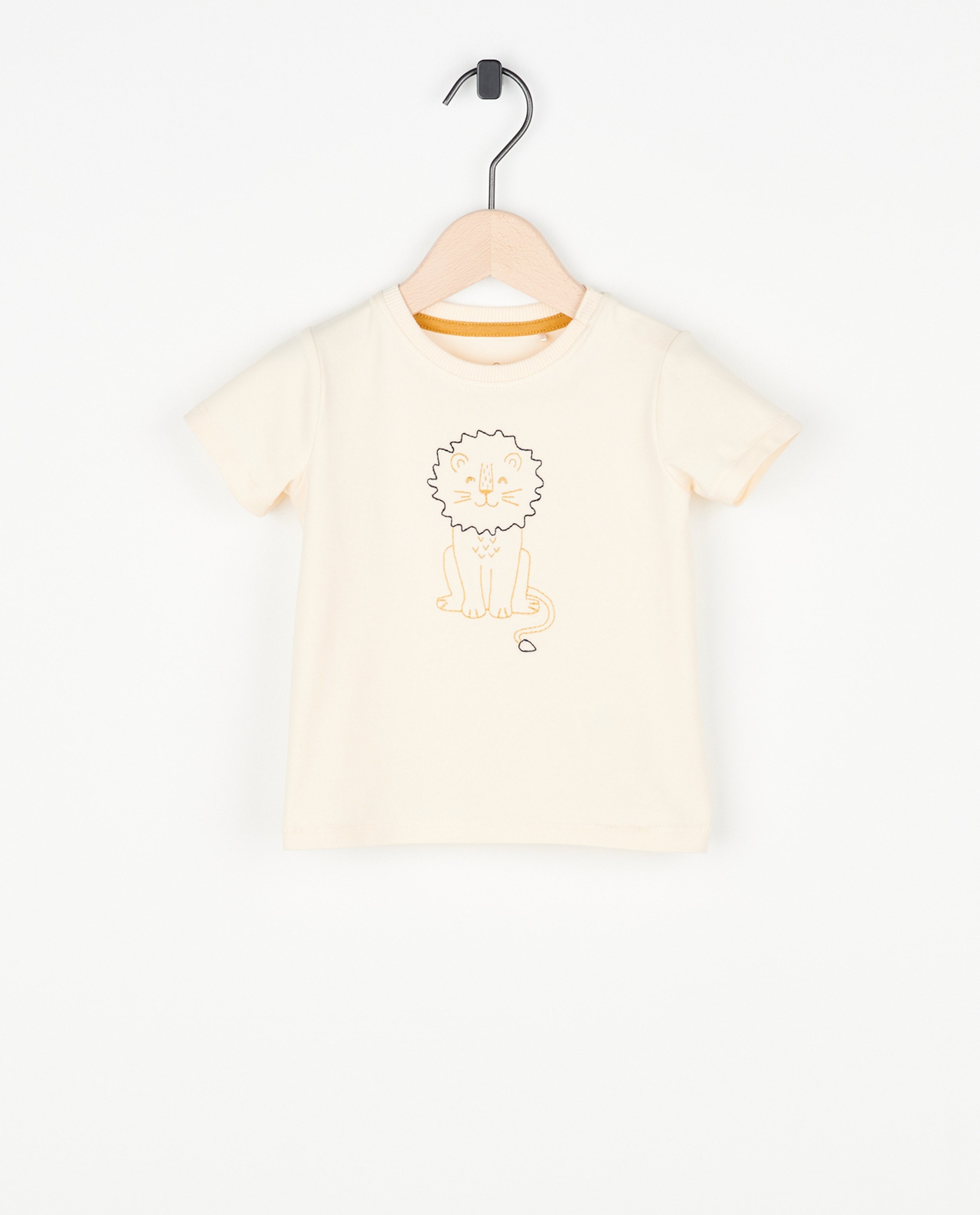 T-shirt écru avec broderie - null - Cuddles and Smiles