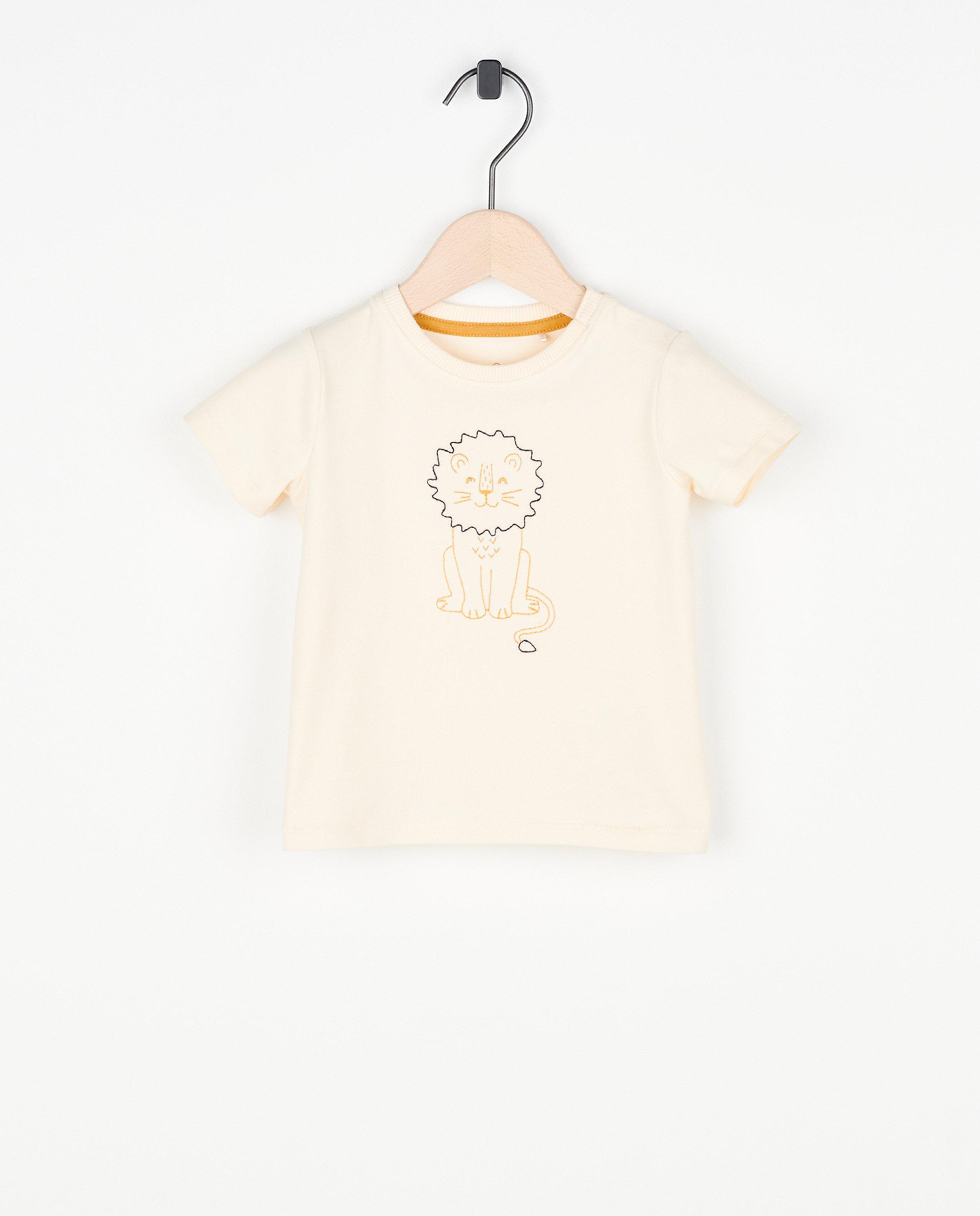 T-shirt met borduursel - null - Cuddles and Smiles