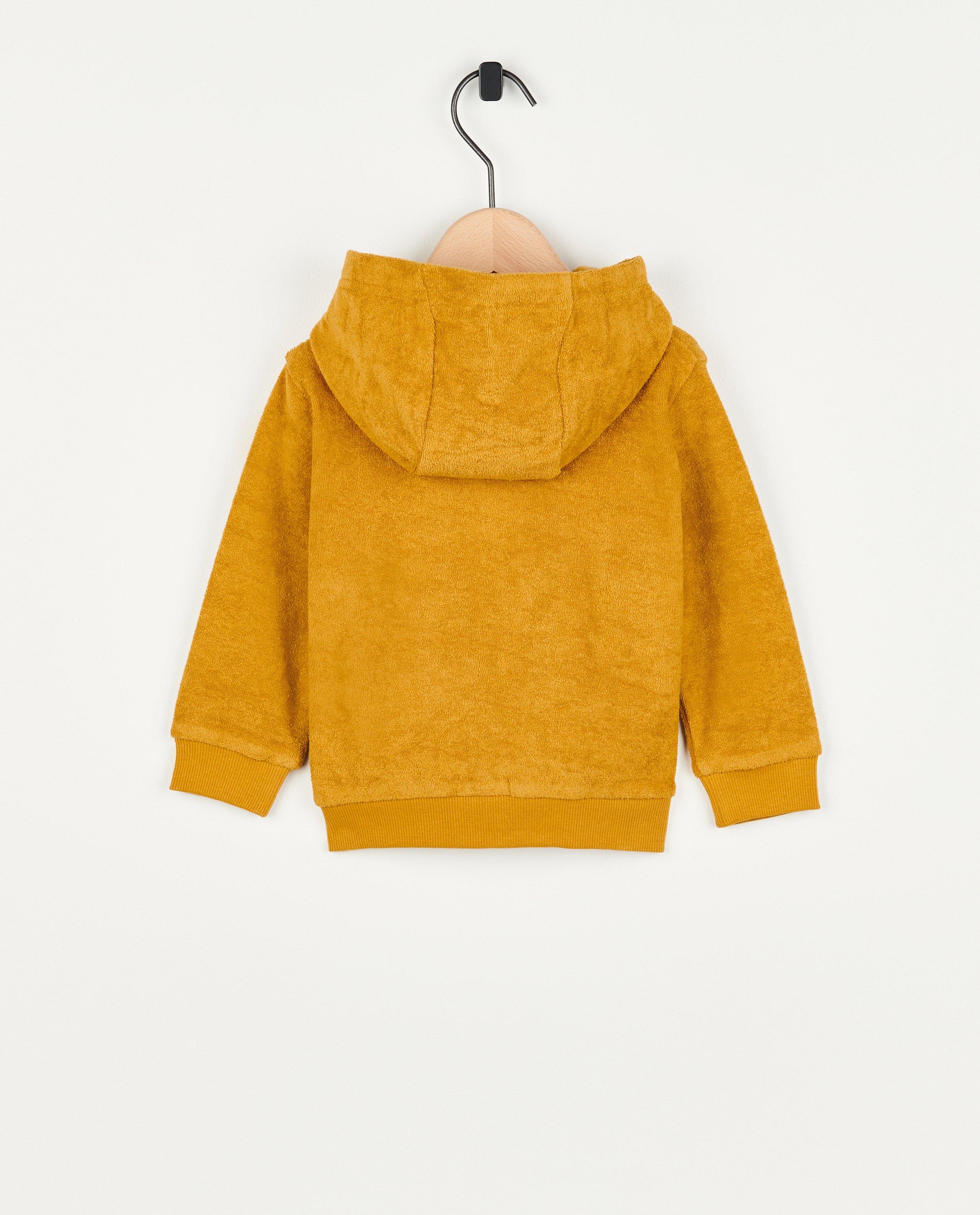 Cardigan - Bruine cardigan met rits