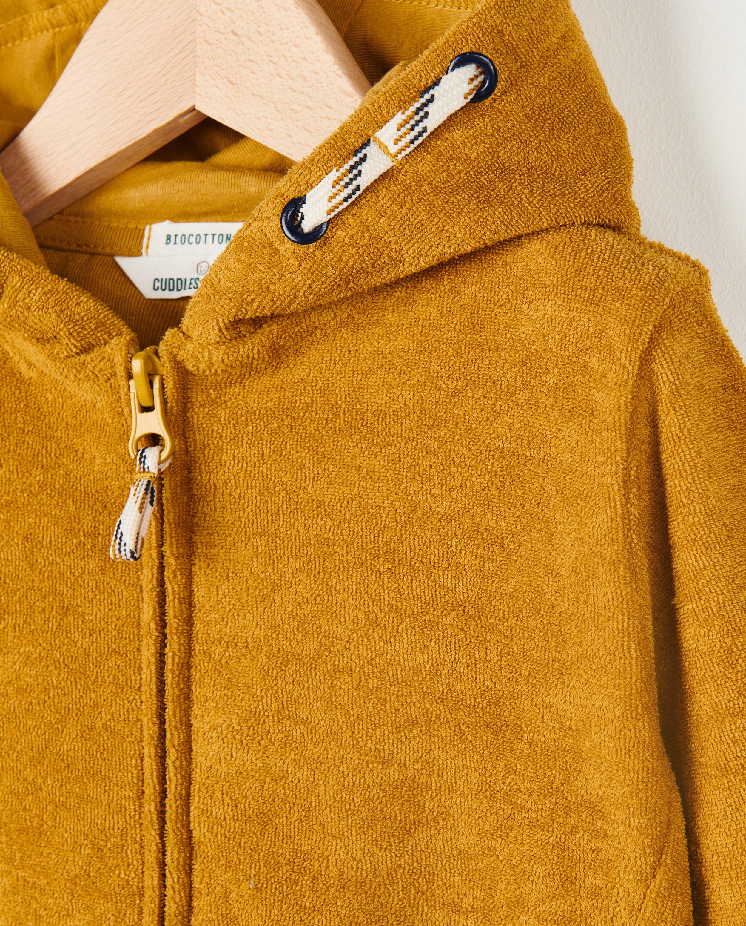Cardigan - Bruine cardigan met rits