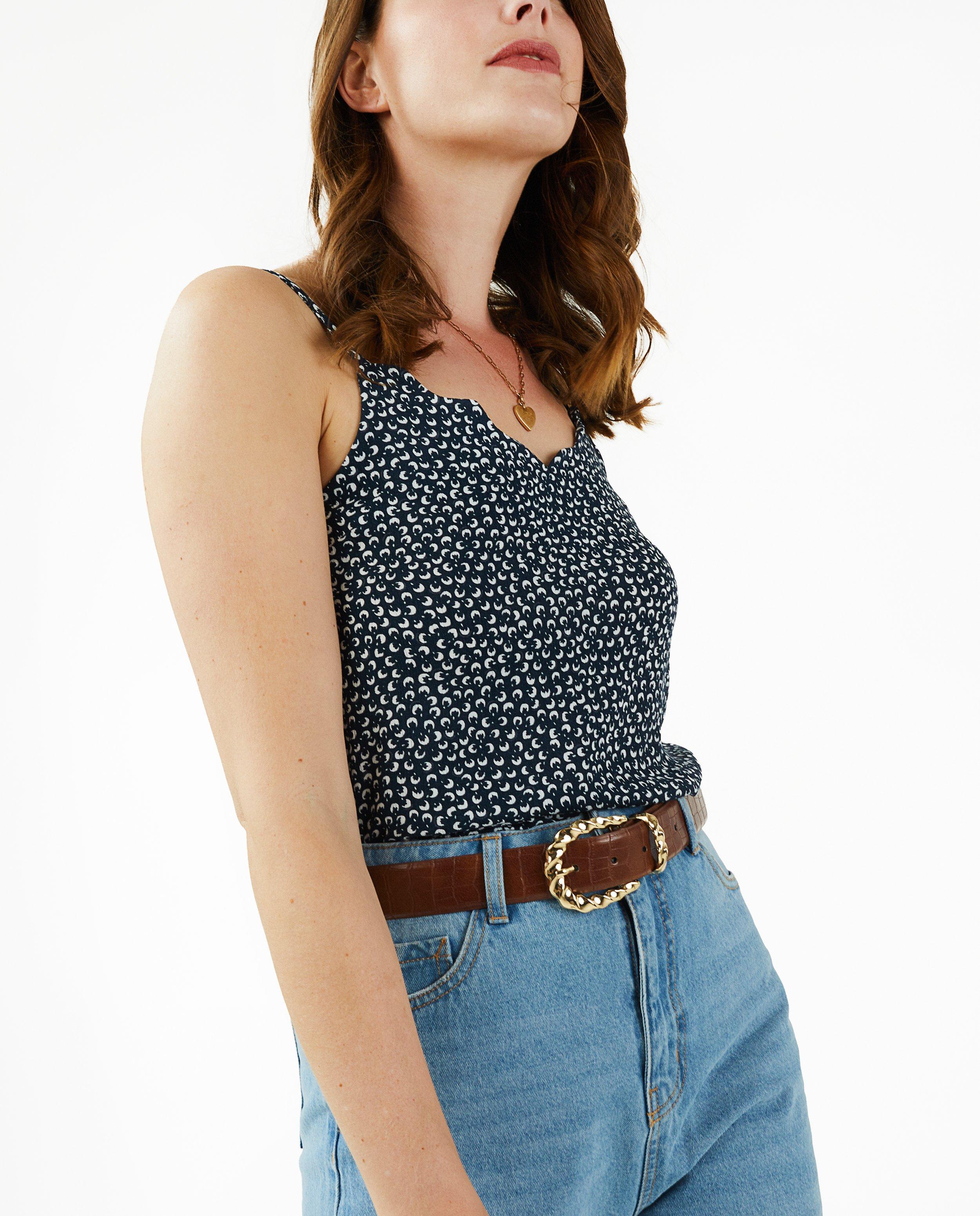 Hemden - Blauwe top Dina Tersago