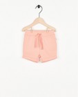 Roze short met tunnelkoord - null - Cuddles and Smiles