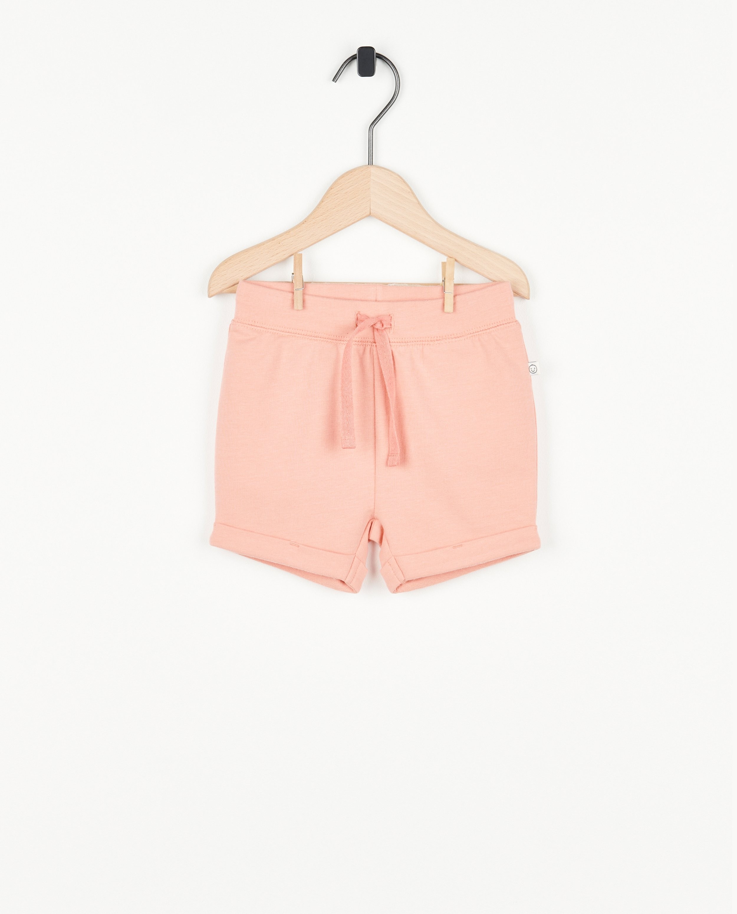 Roze short met tunnelkoord - null - Cuddles and Smiles
