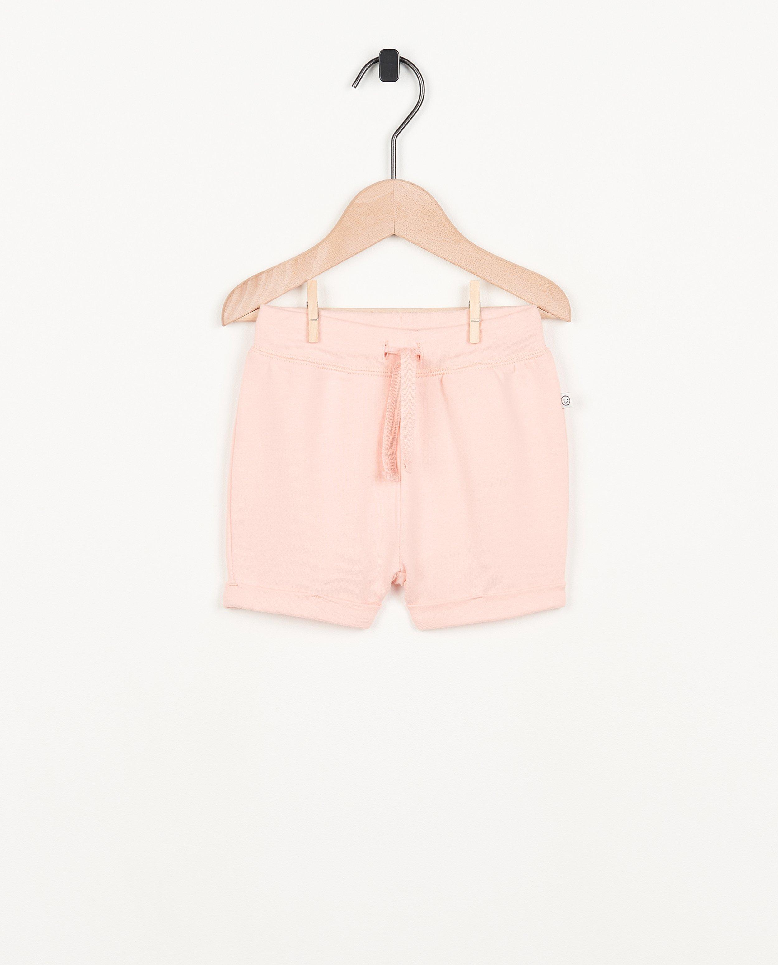 Roze short met tunnelkoord - null - Cuddles and Smiles