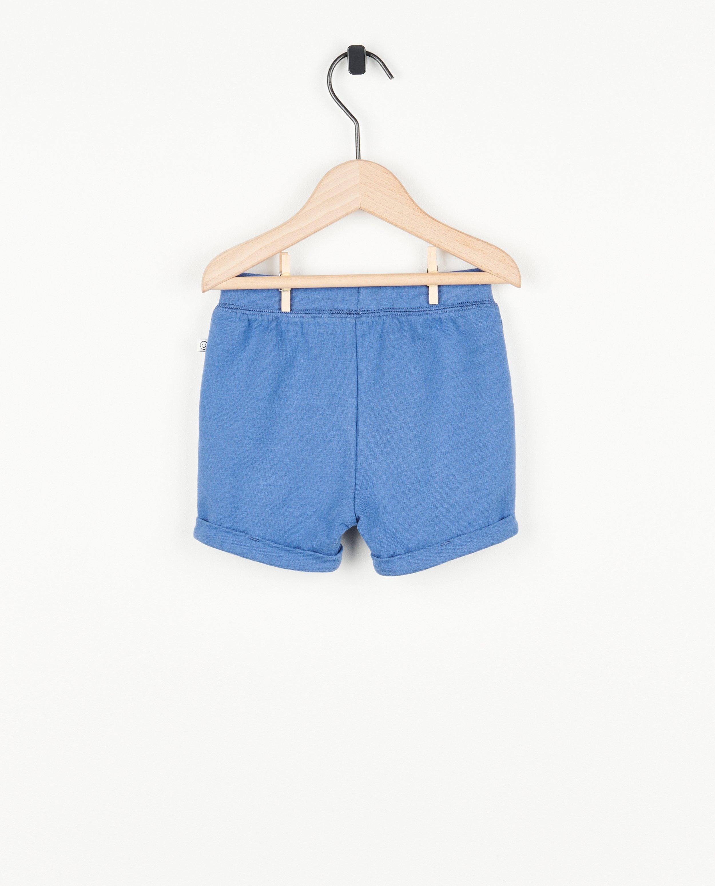 Shorts - Short vert avec cordon de serrage sous tunnel