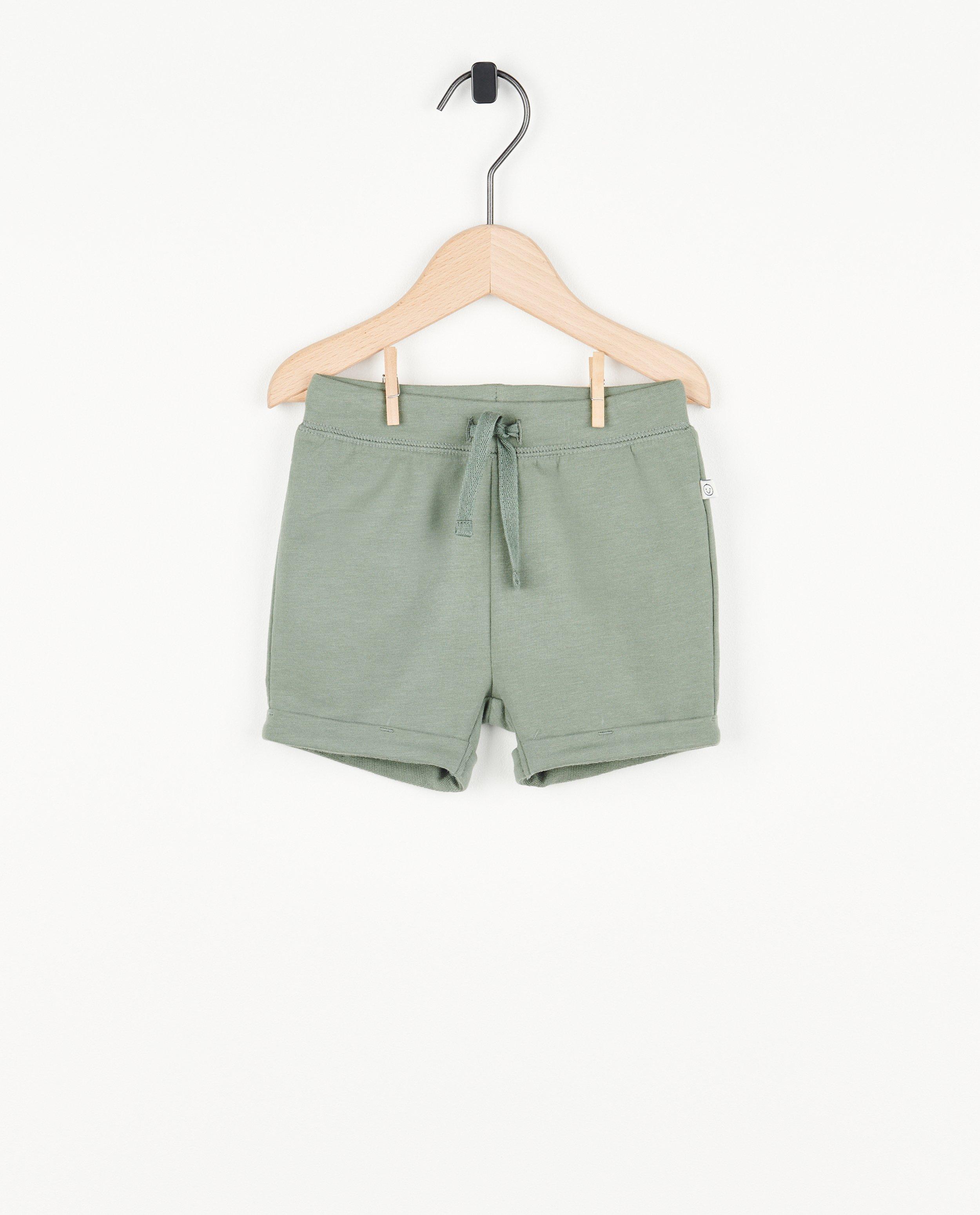 Groene short met tunnelkoord - null - Cuddles and Smiles