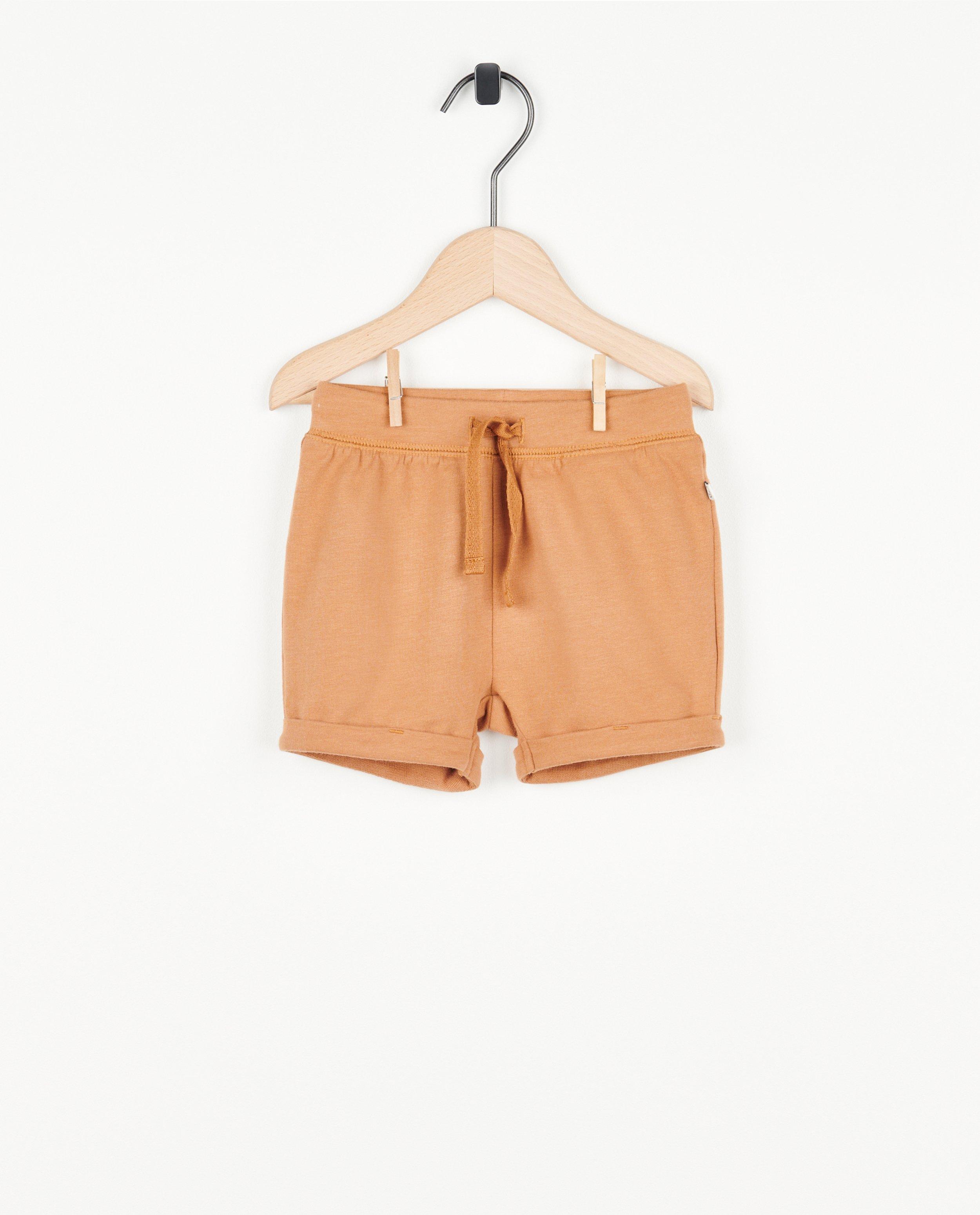 Short vert avec cordon de serrage sous tunnel - null - Cuddles and Smiles