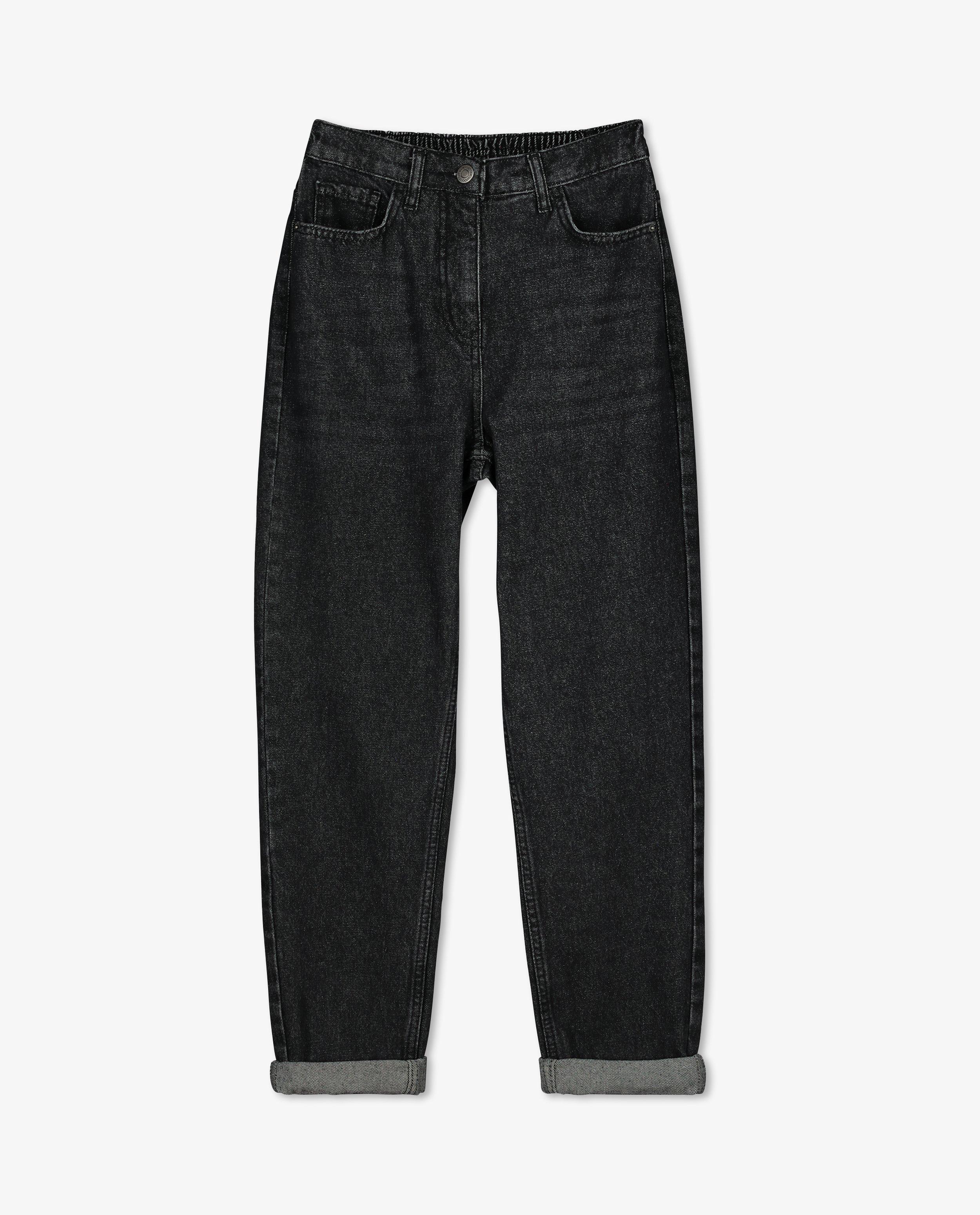 Jeans - Zwarte mom jeans Renee