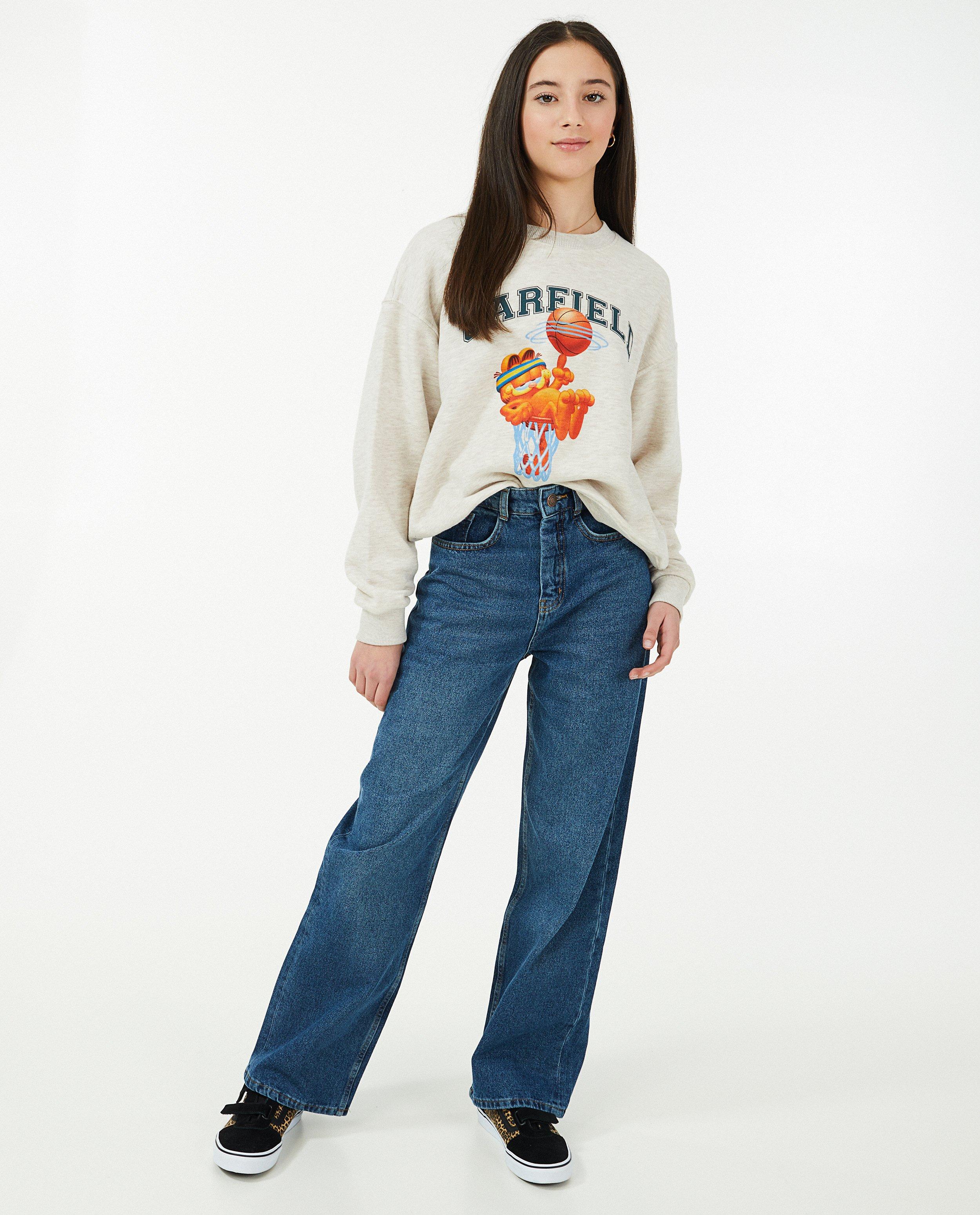 Blauwe flared jeans Marley - null - Groggy