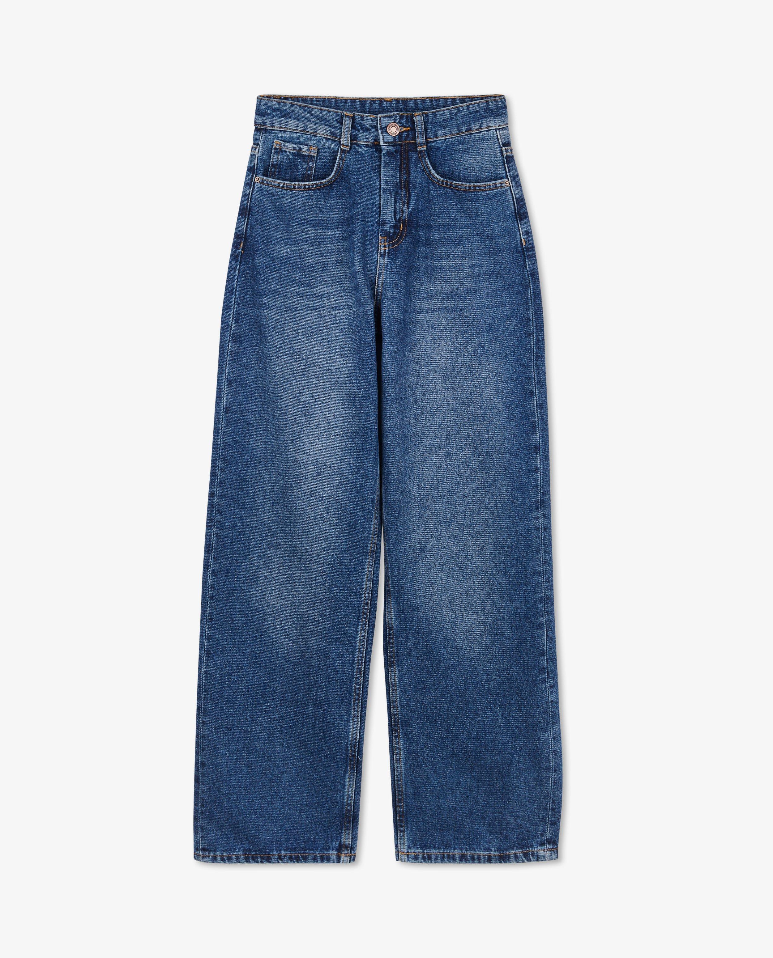 Jeans - Blauwe flared jeans Marley