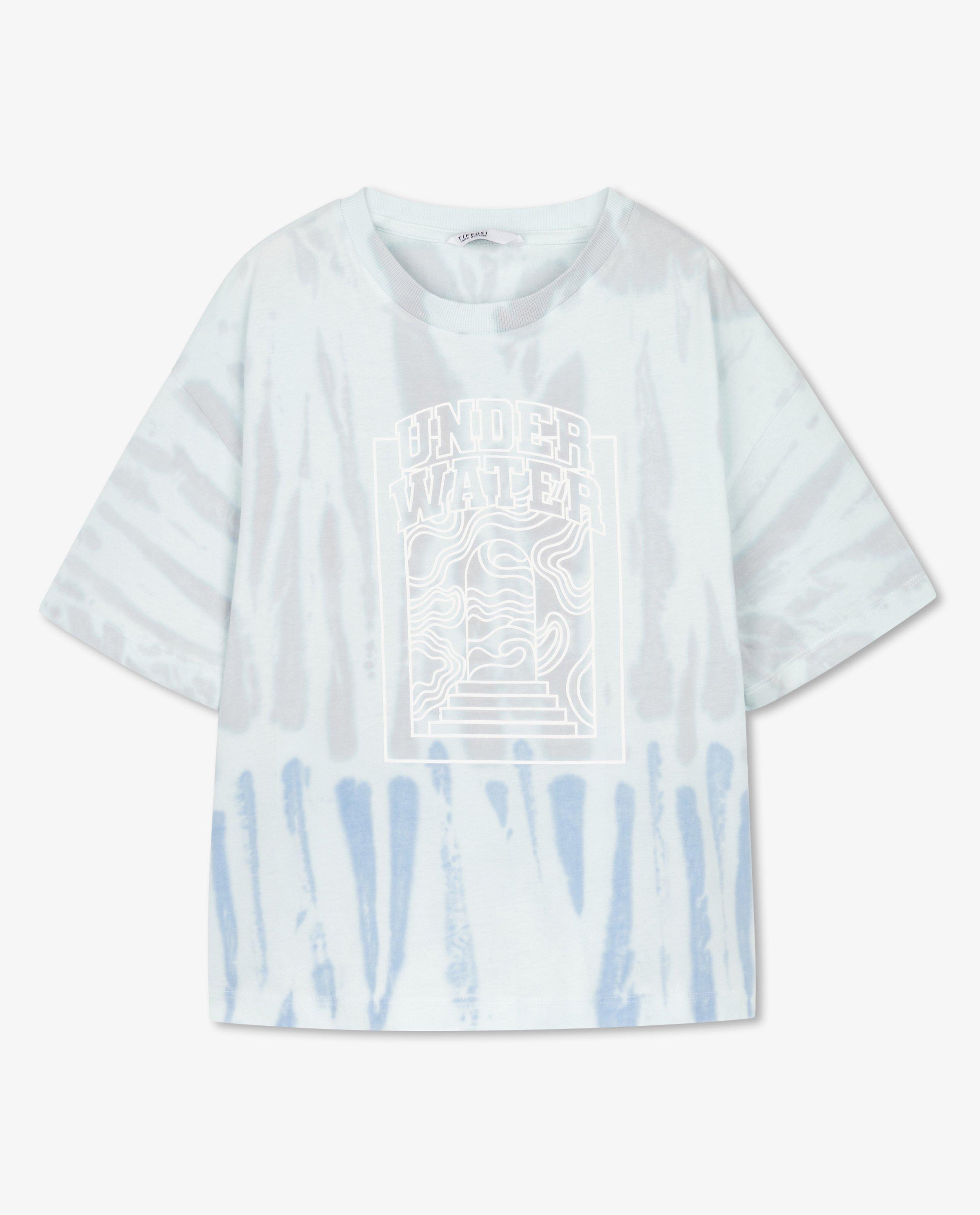 Blauw T-shirt met print Tiffosi - null - Tiffosi